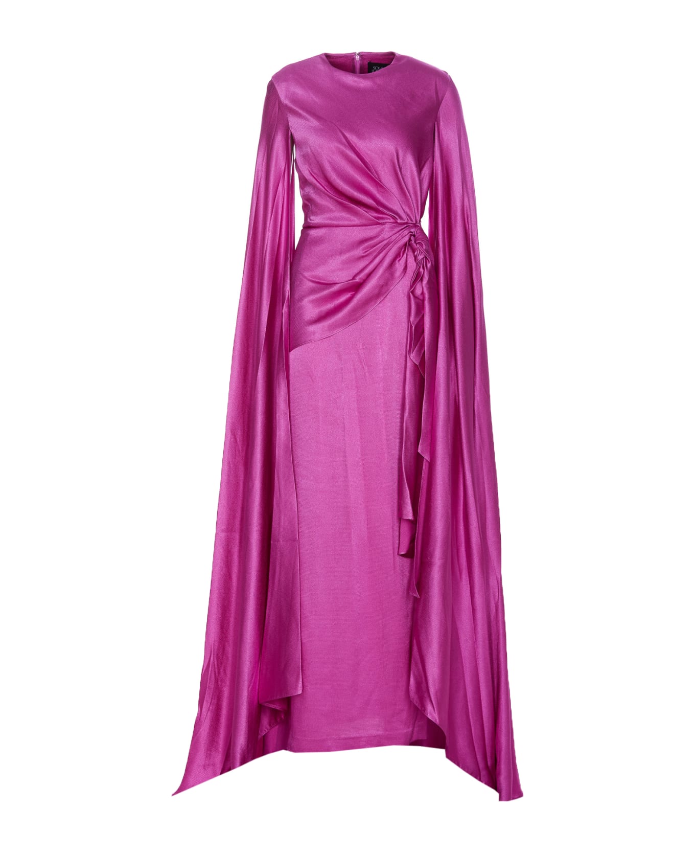 Solace London Elya Maxi Dress - Fuchsia ワンピース＆ドレス