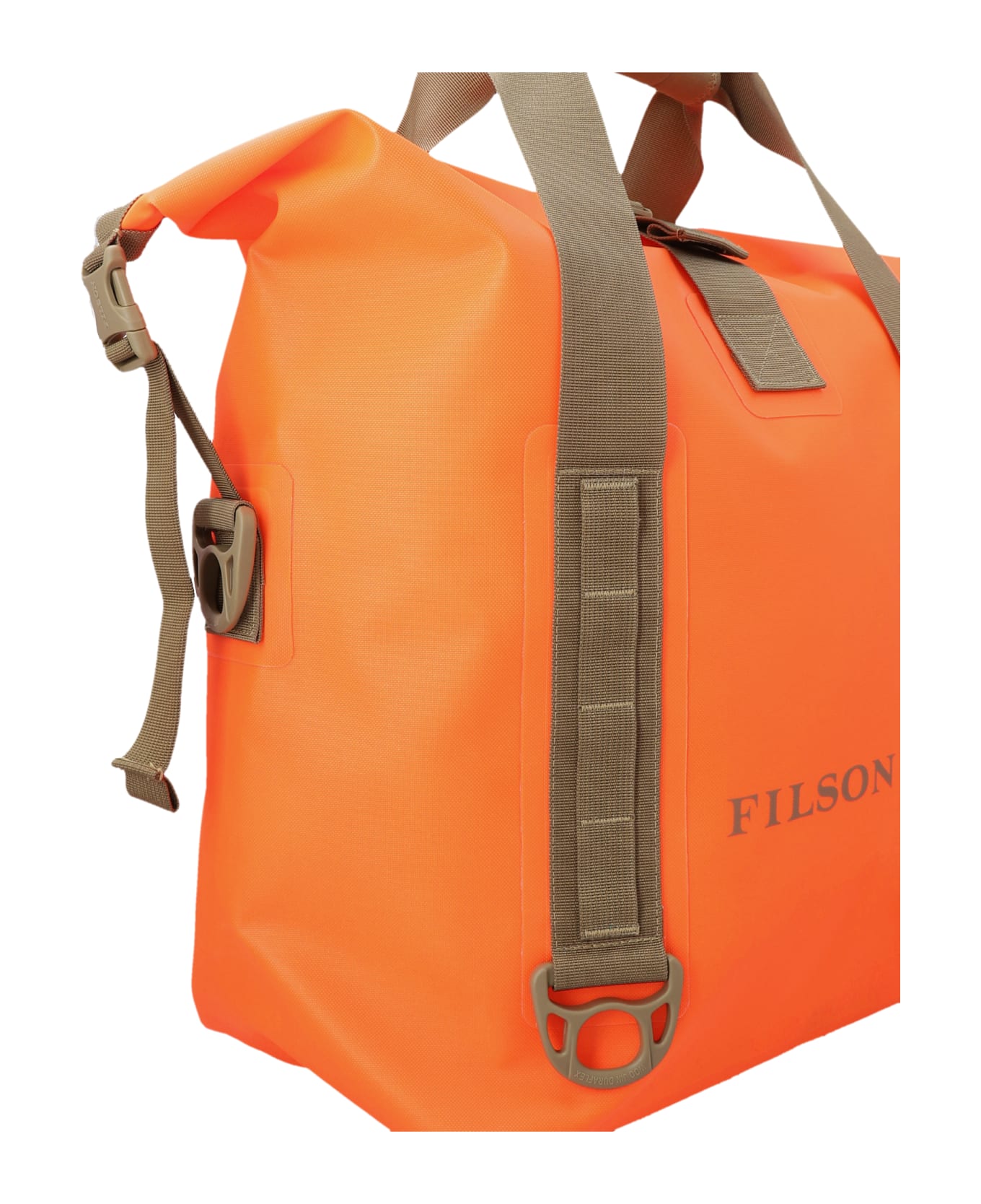Filson 'dry Roll-top' Shopping Bag - Orange