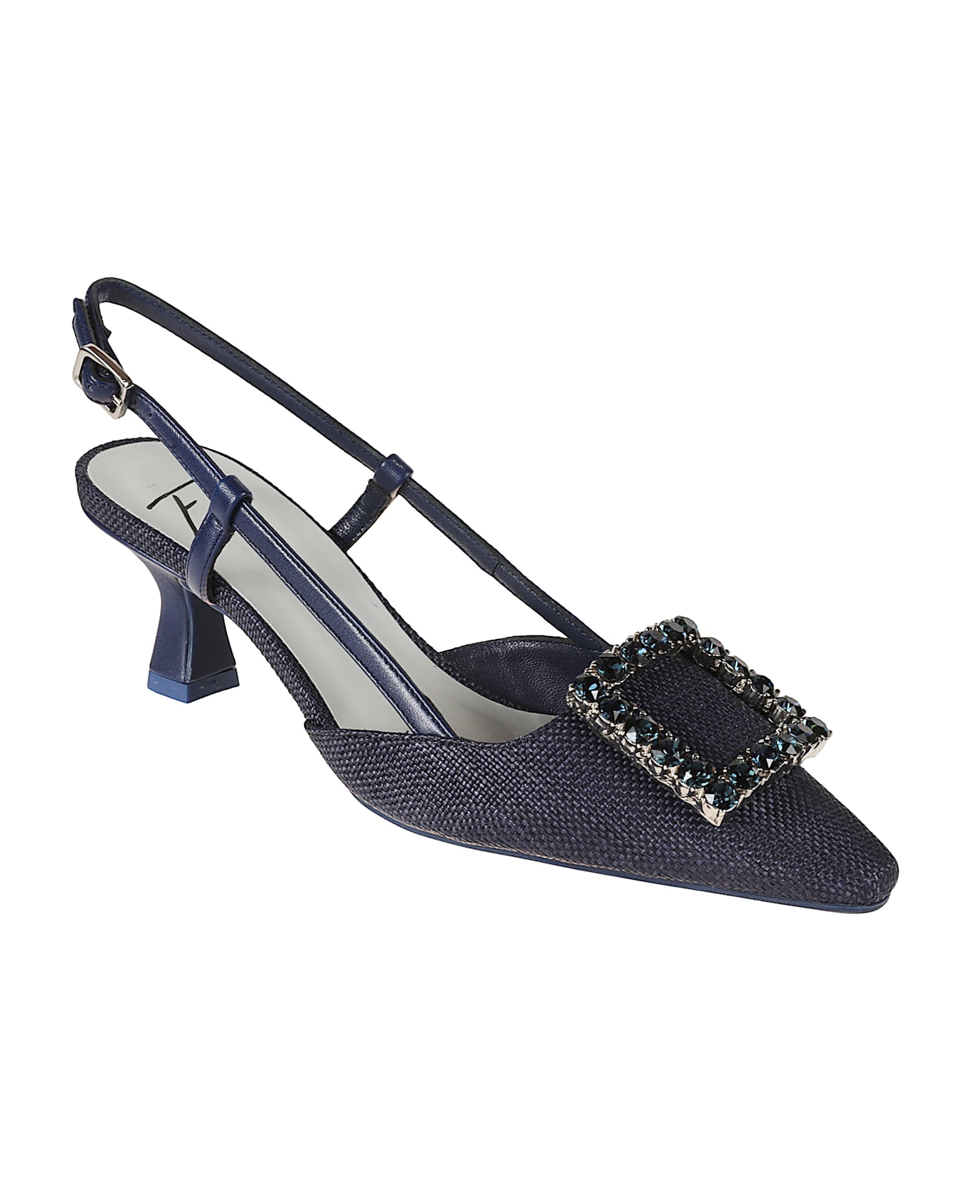 Roberto Festa Stefi Pumps - Farro Navy/Nappa Navy