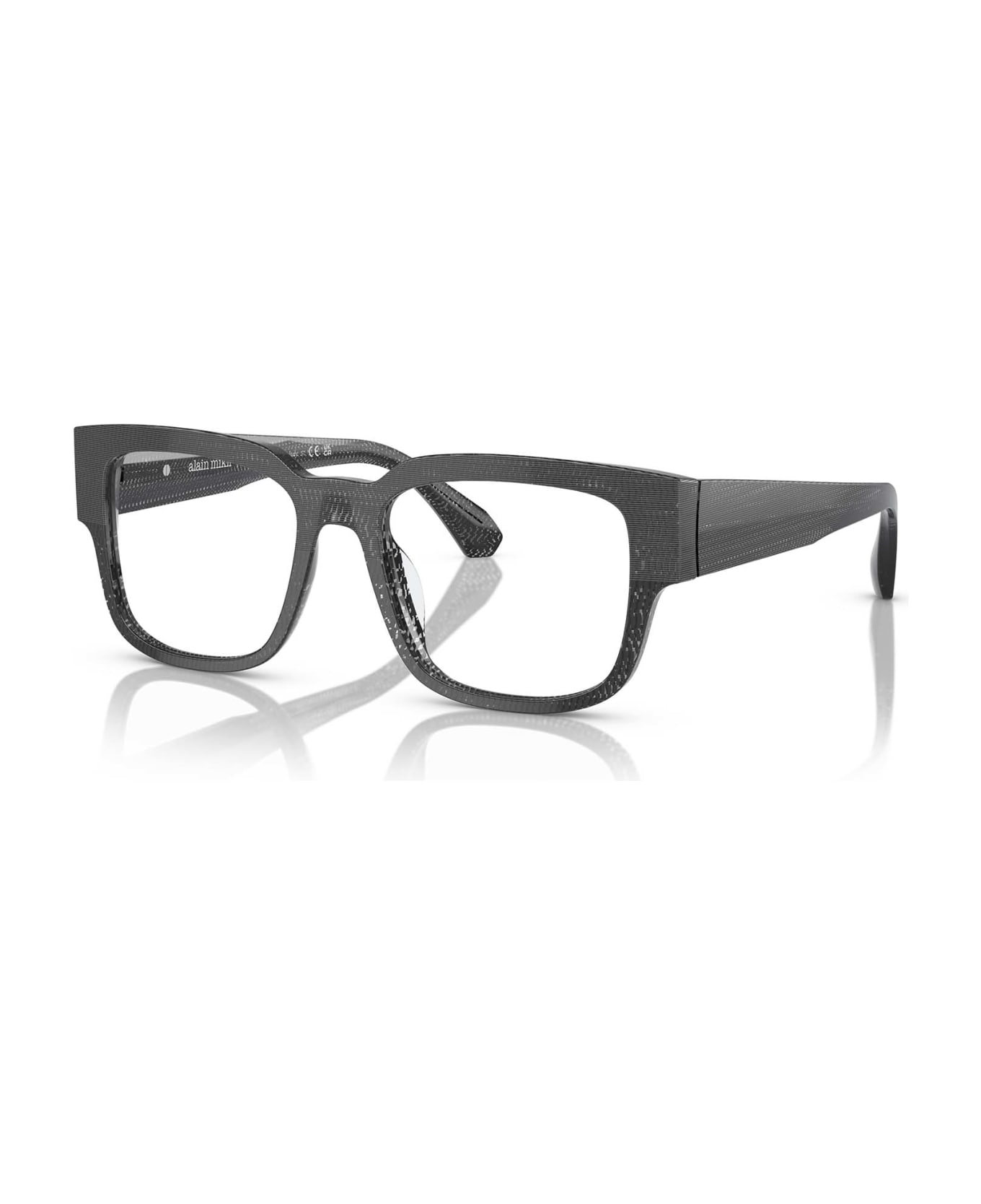 Alain Mikli A03504 New Pointillee Black Glasses - New Pointillee Black