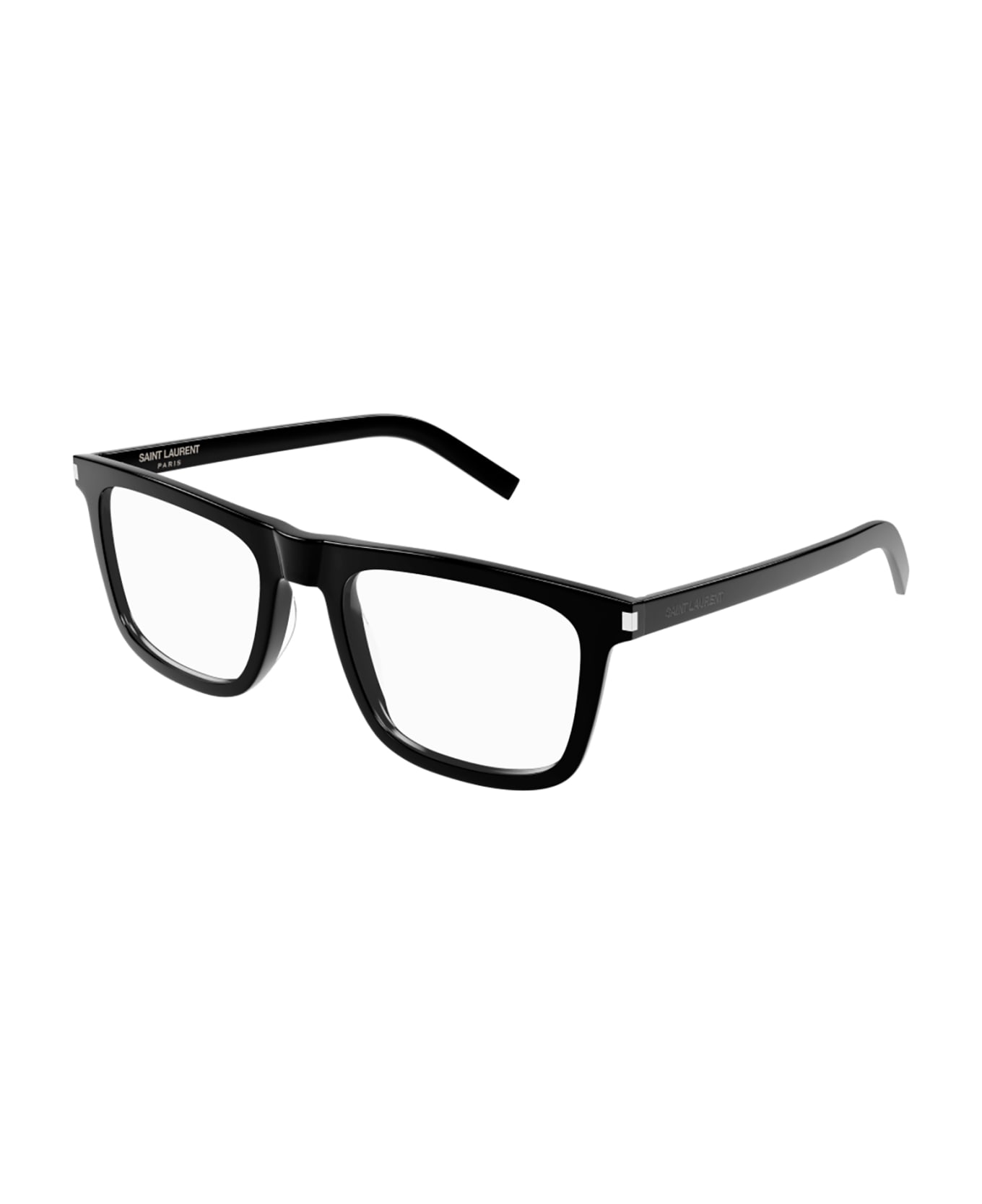 Saint Laurent Eyewear SL 547 SLIM OPT Eyewear - Black Black Transpare