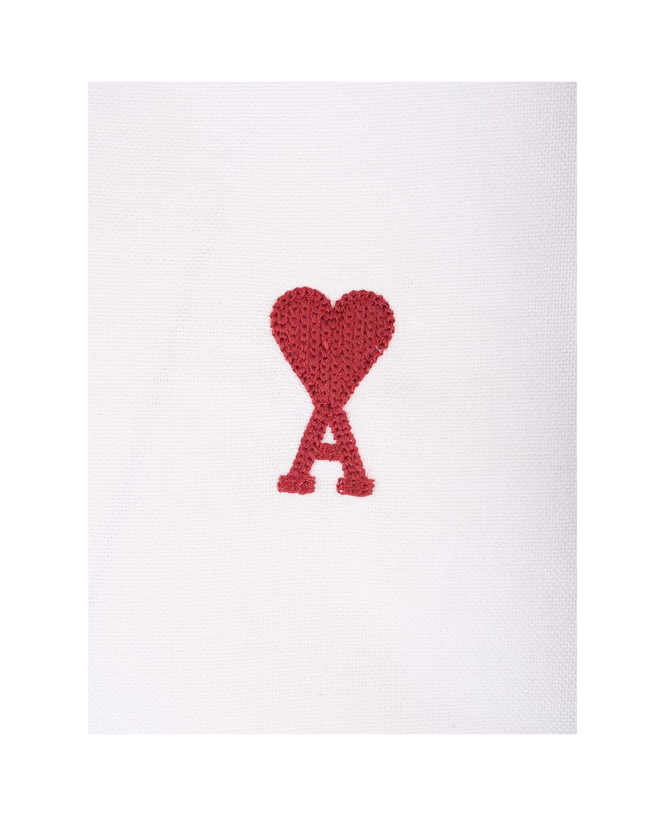 Ami Alexandre Mattiussi Blue Cotton Button-down 
ami De Coeur
 Shirt - WHITE