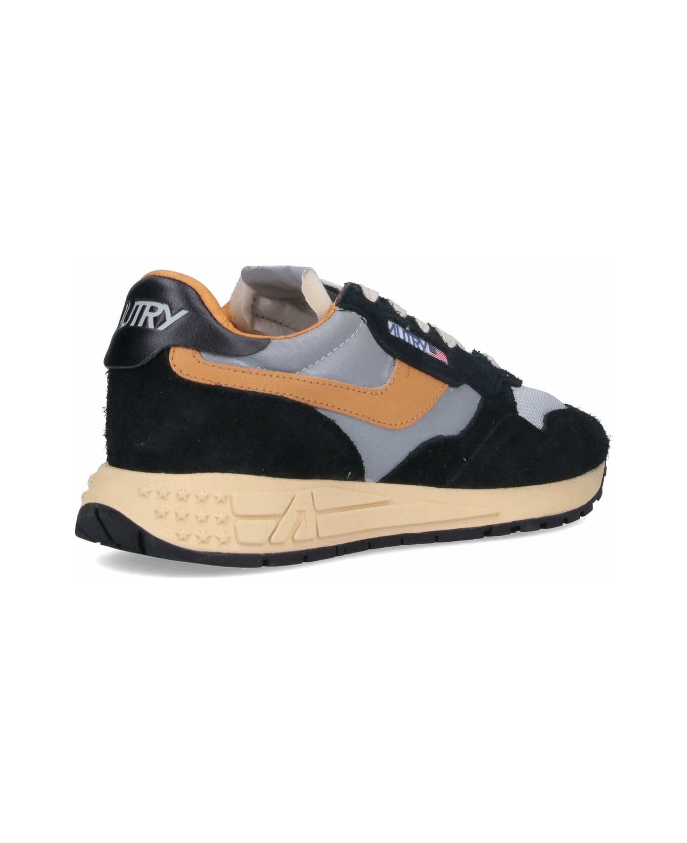 Autry "reelwind" Low-top Sneakers - Black  