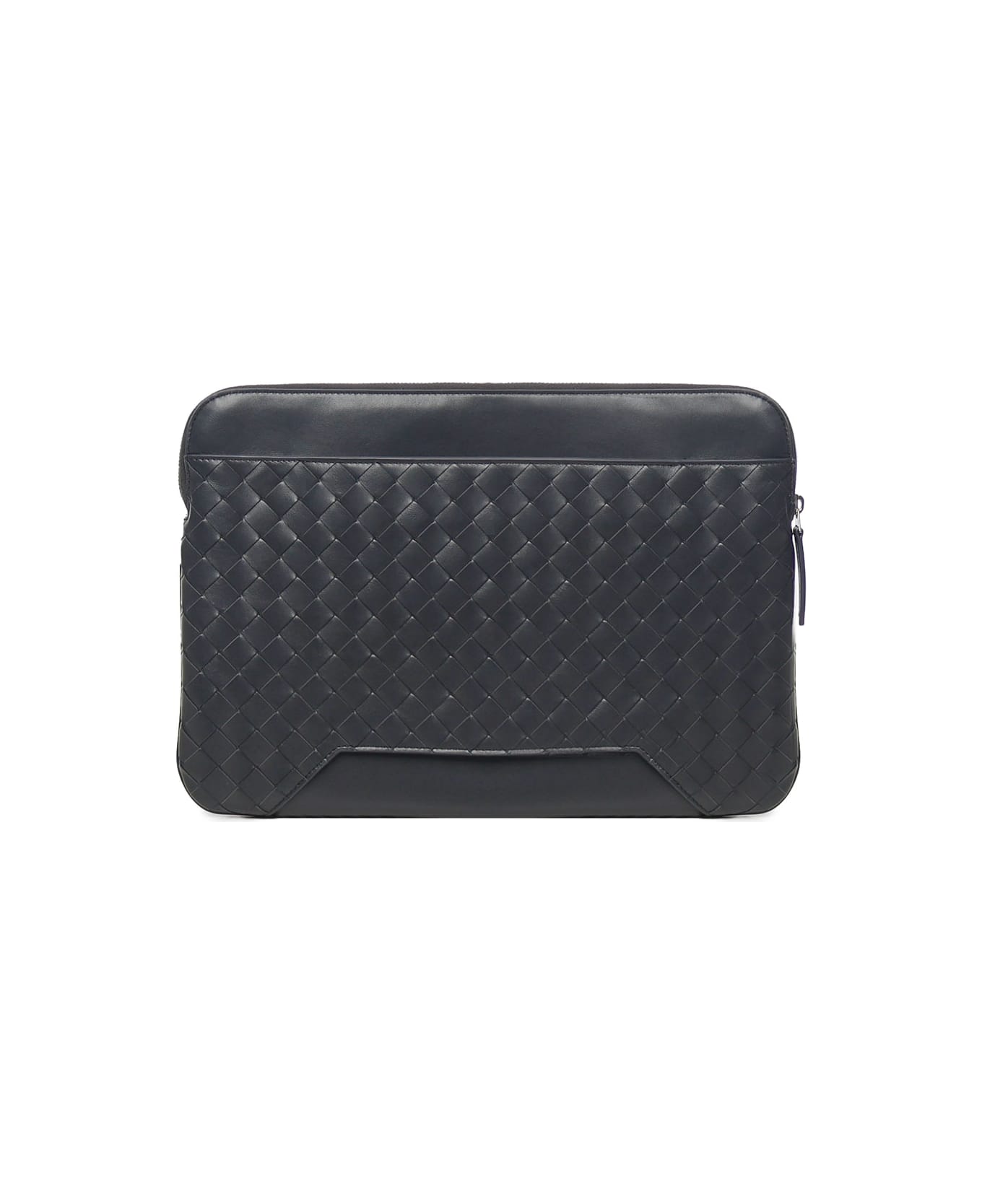 Bottega Veneta Getaway Document Case - SHADOW N-SILVER