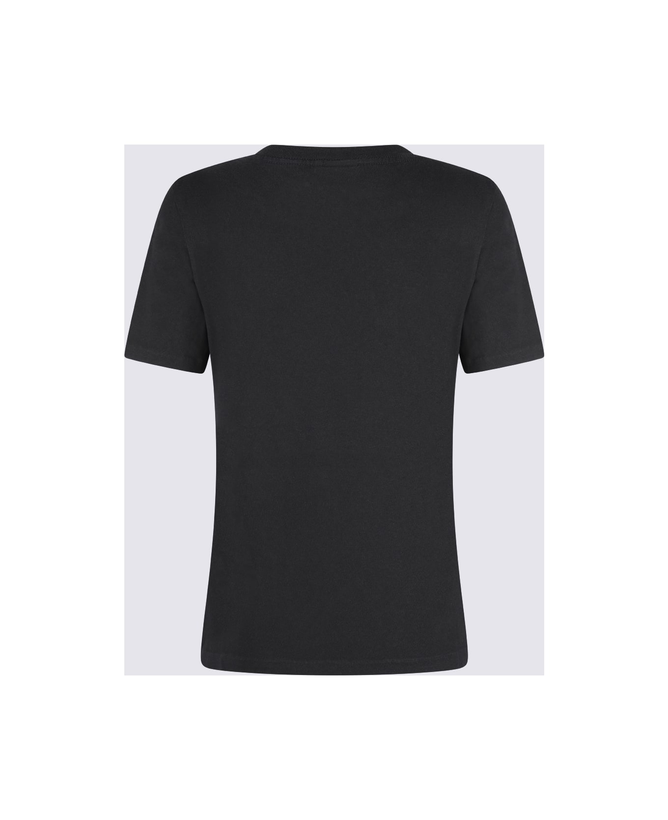 Chloé Black Cotton T-shirt - ASH BLACK