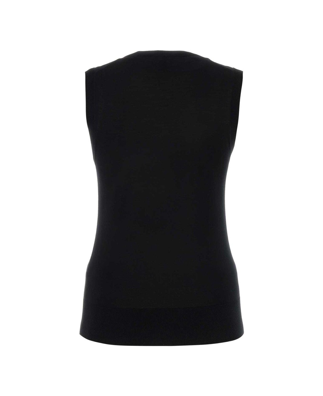 Chloé Knitted Top - BLACK ベスト