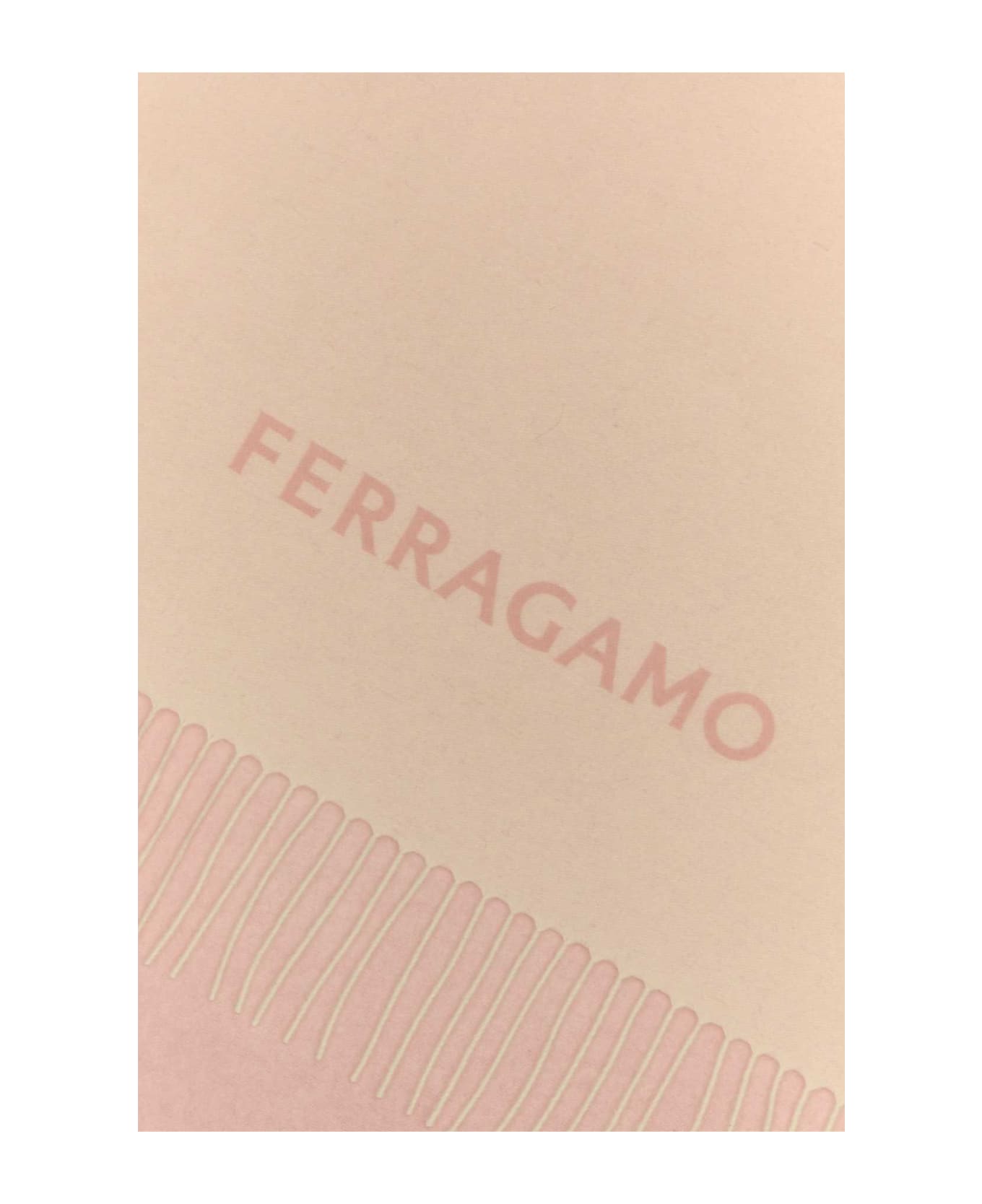 Ferragamo Pink Cashmere Scarf - NYLUNPINMAS