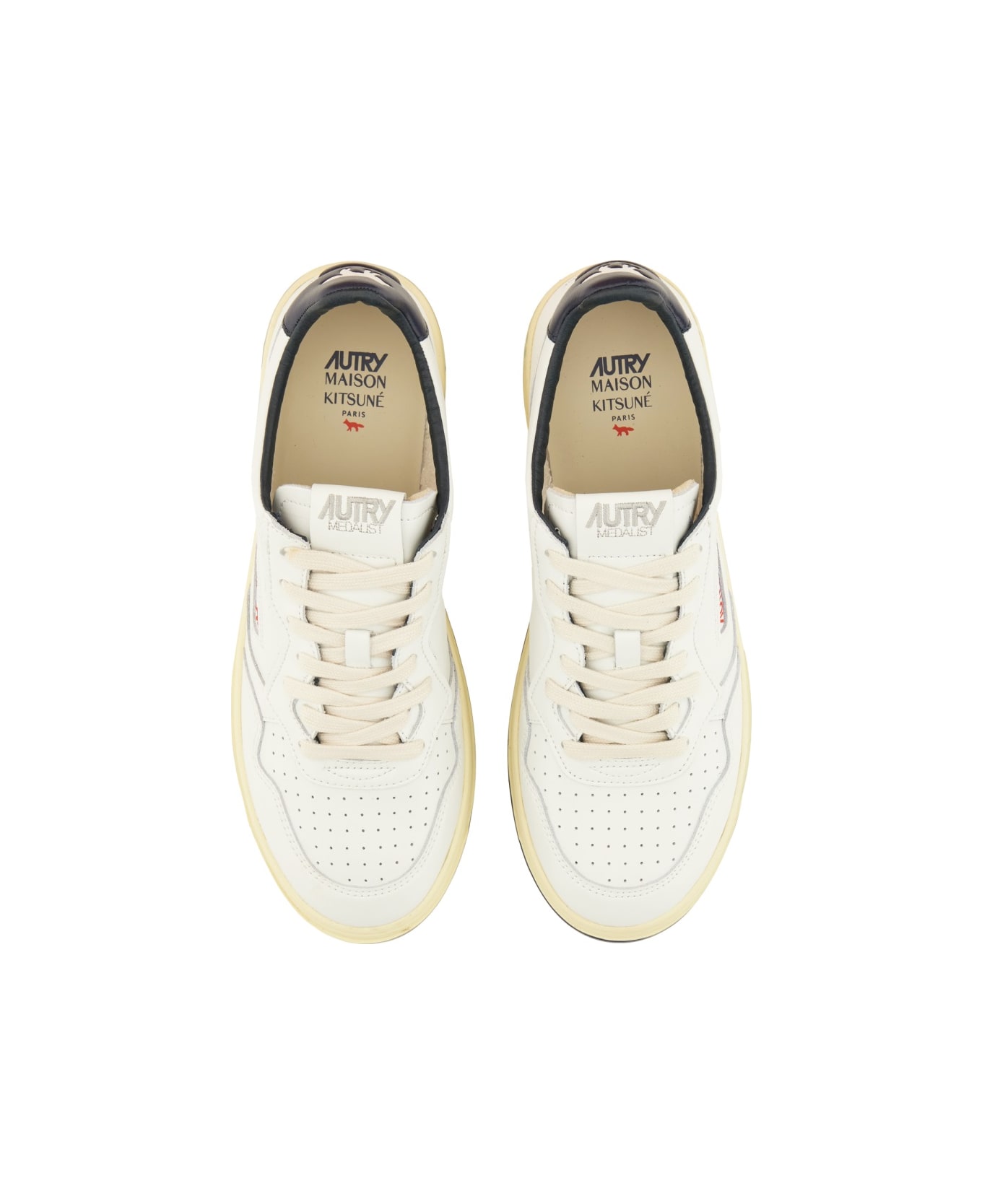 Autry "medalist" Low Sneaker - WHITE