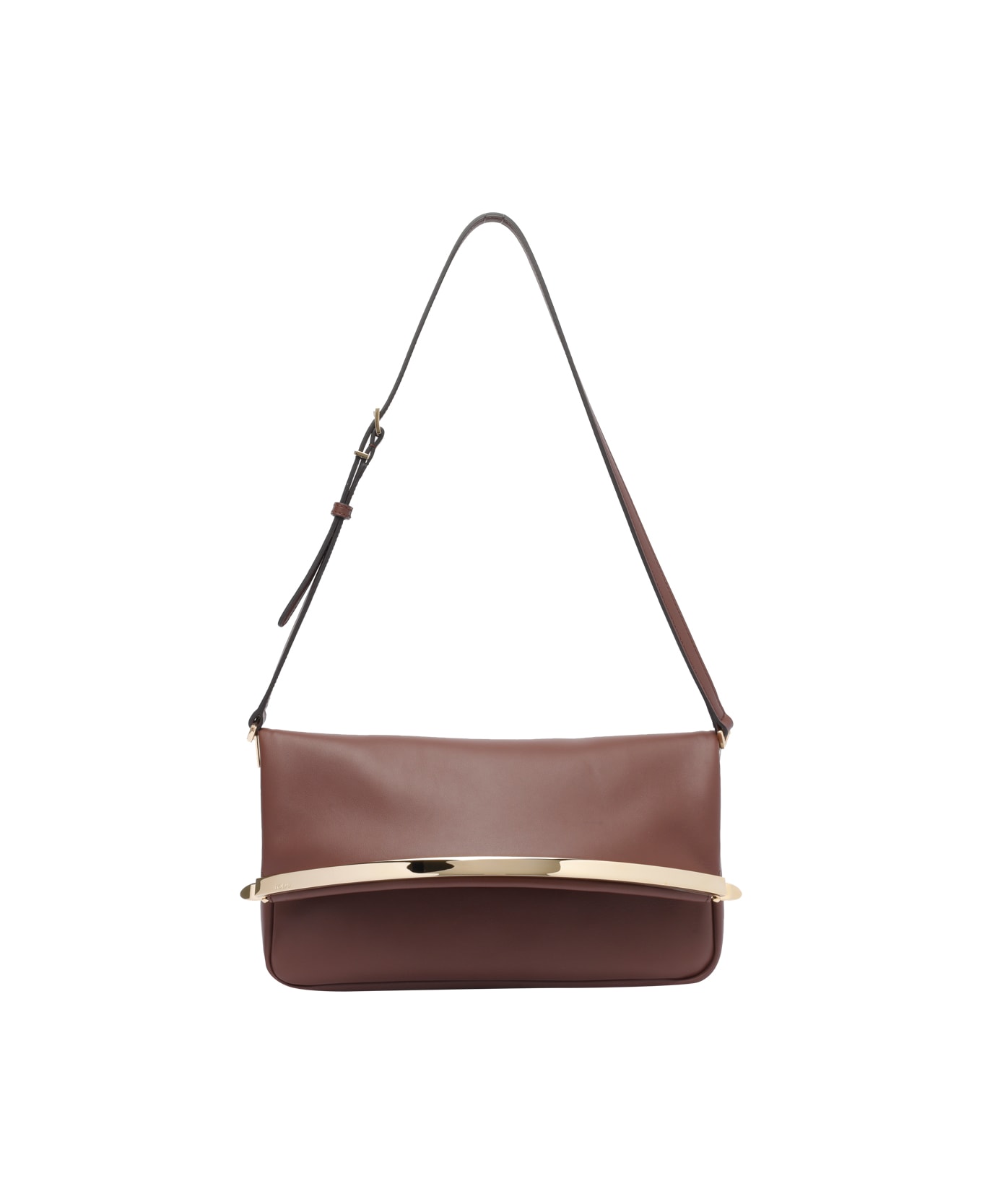 Tod
s Leather Flap Bag - Brown
