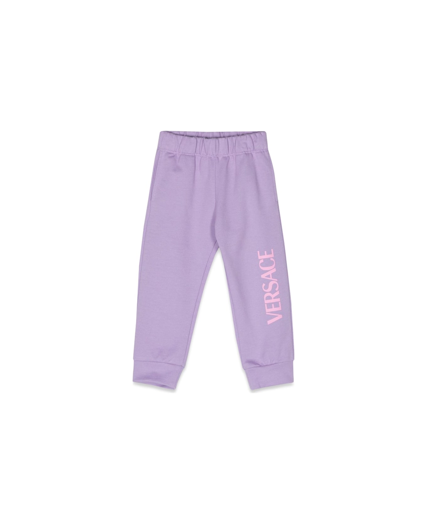 Versace Sweatpant Logo - LILAC ボトムス