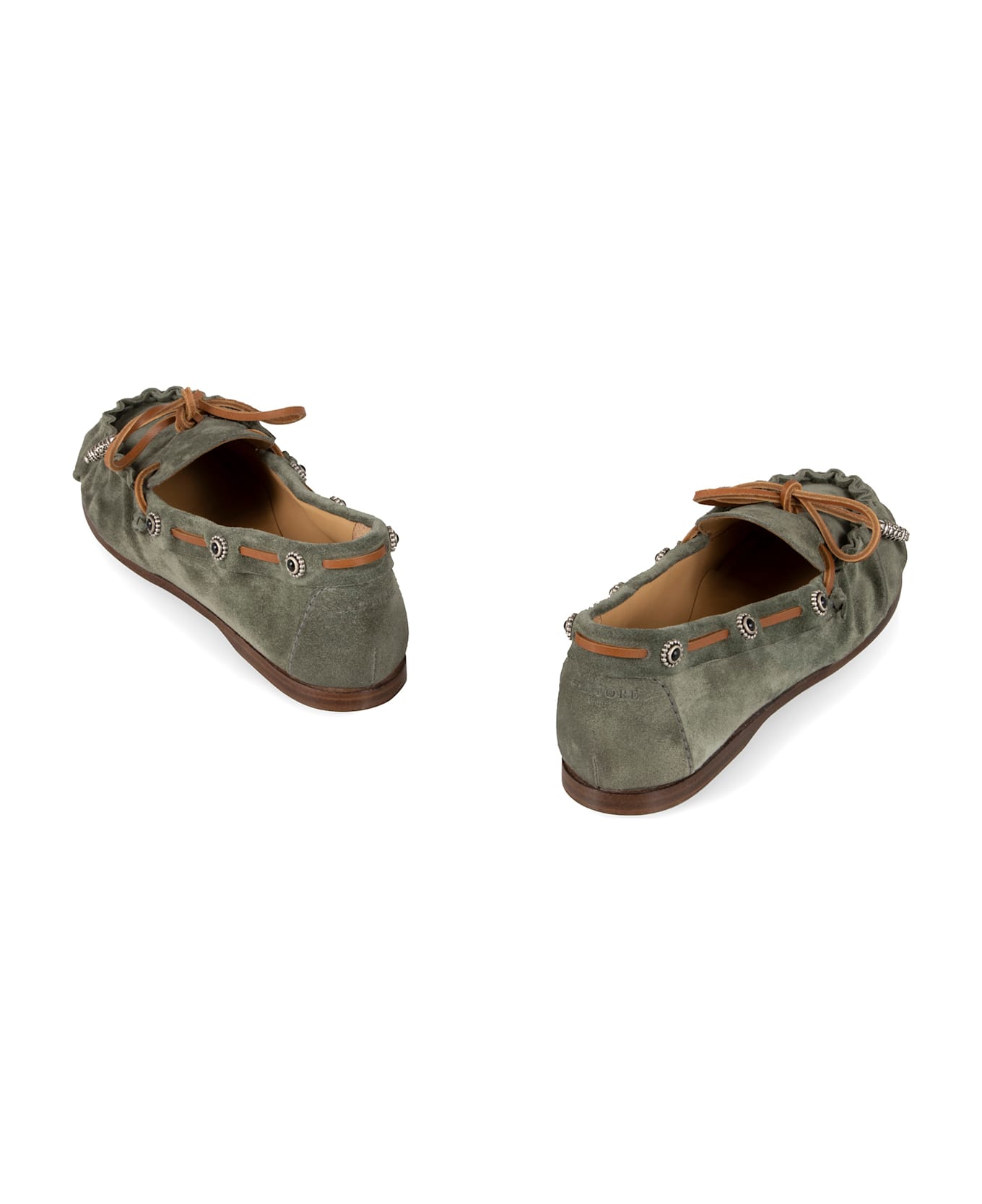 Sartore Suede Loafers - green