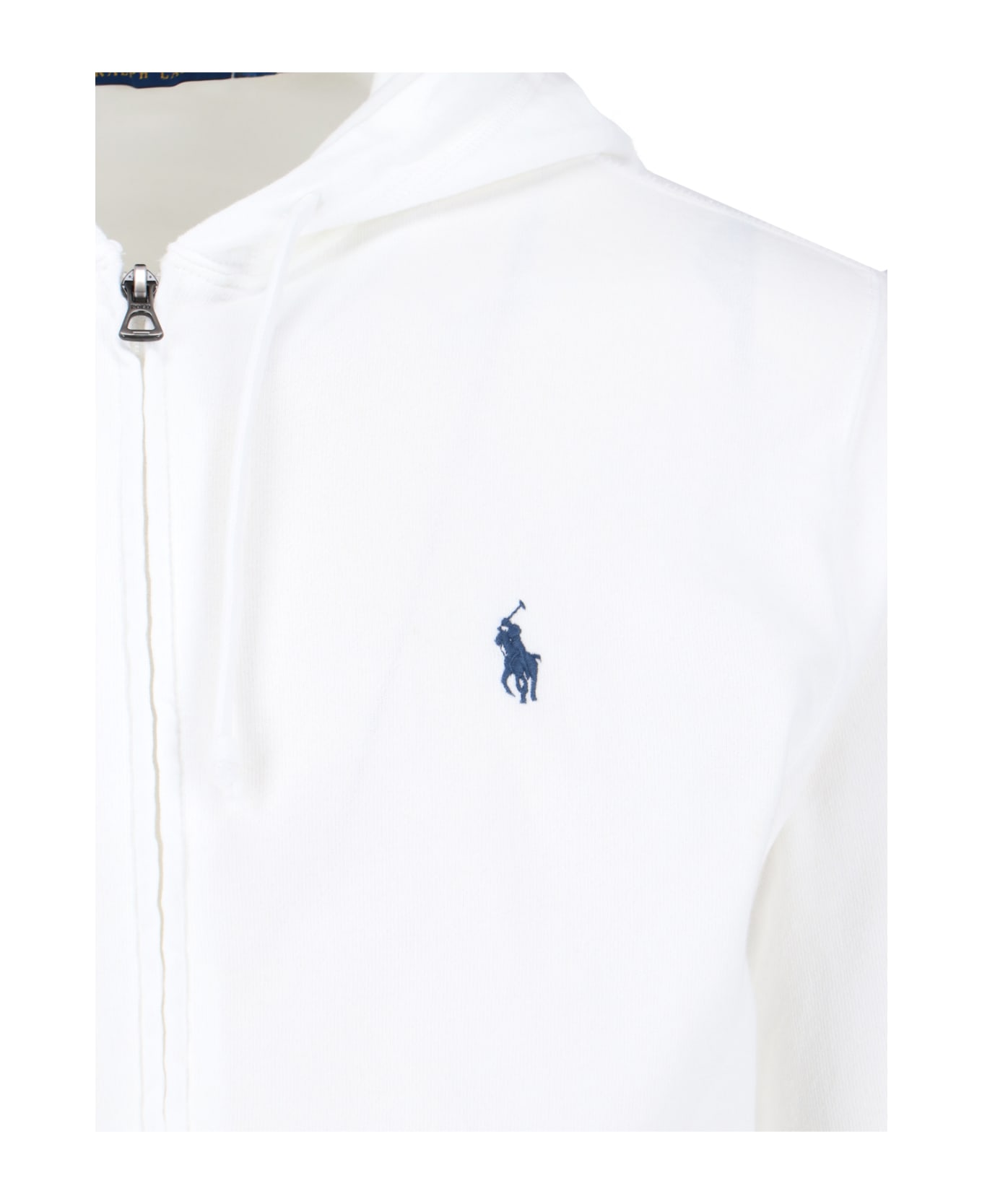 Polo Ralph Lauren Zipped Sweatshirt - white フリース