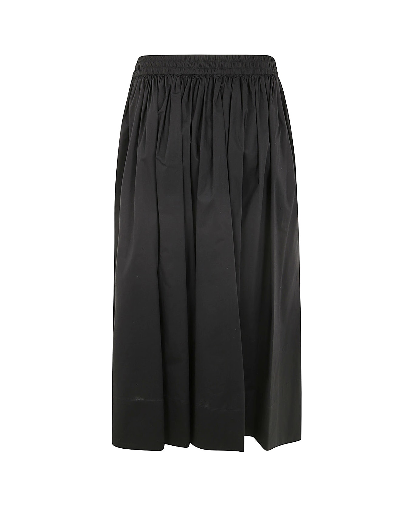 TwinSet Popeline Skirt - Black