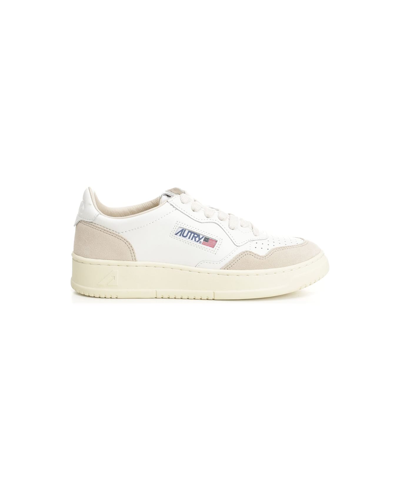 Autry 'medalist Low' Sneaker - White