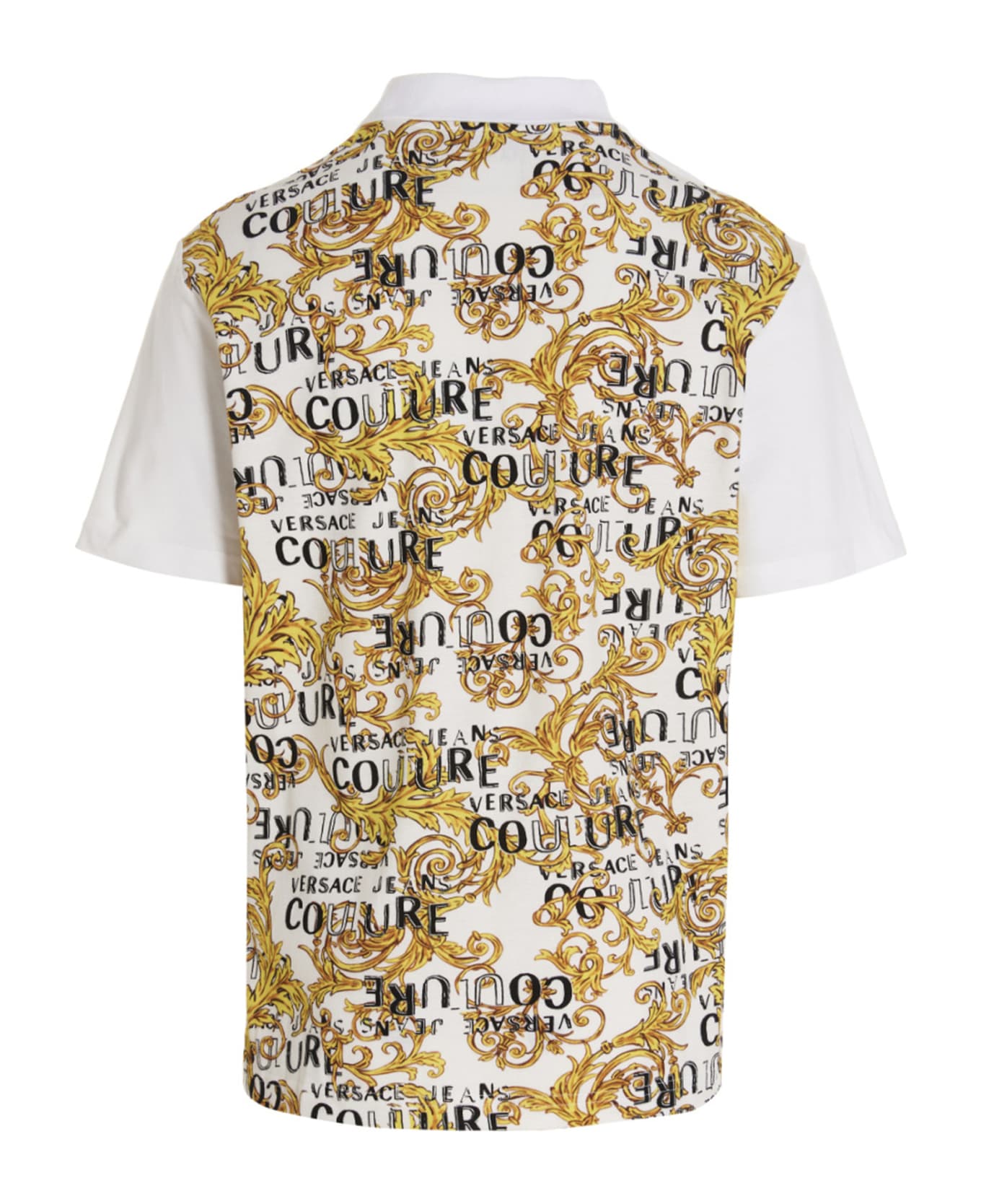 Versace Jeans Couture Polo - WHITE/GOLD