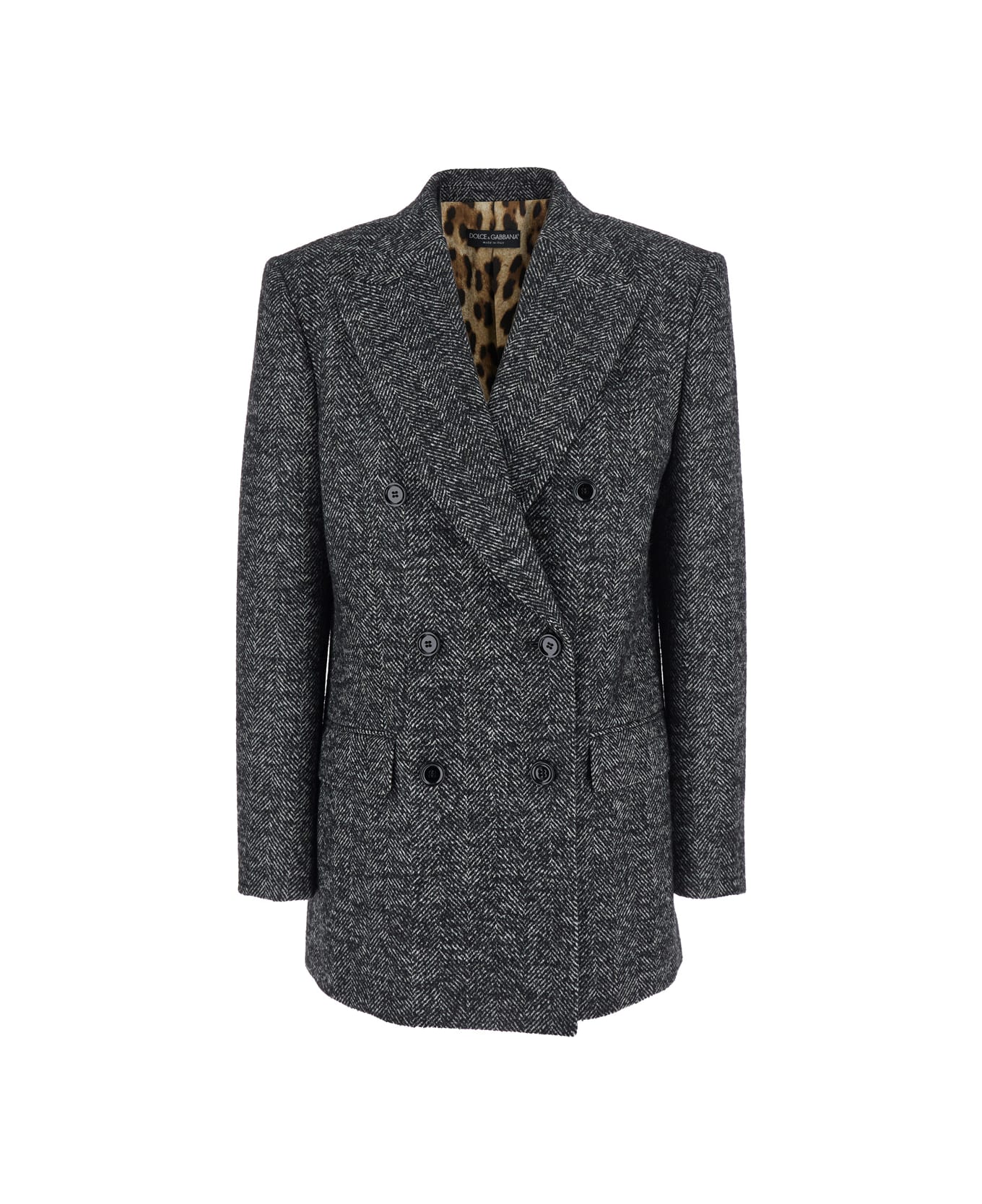 Dolce 
Gabbana Double-breasted Chevron Blazer