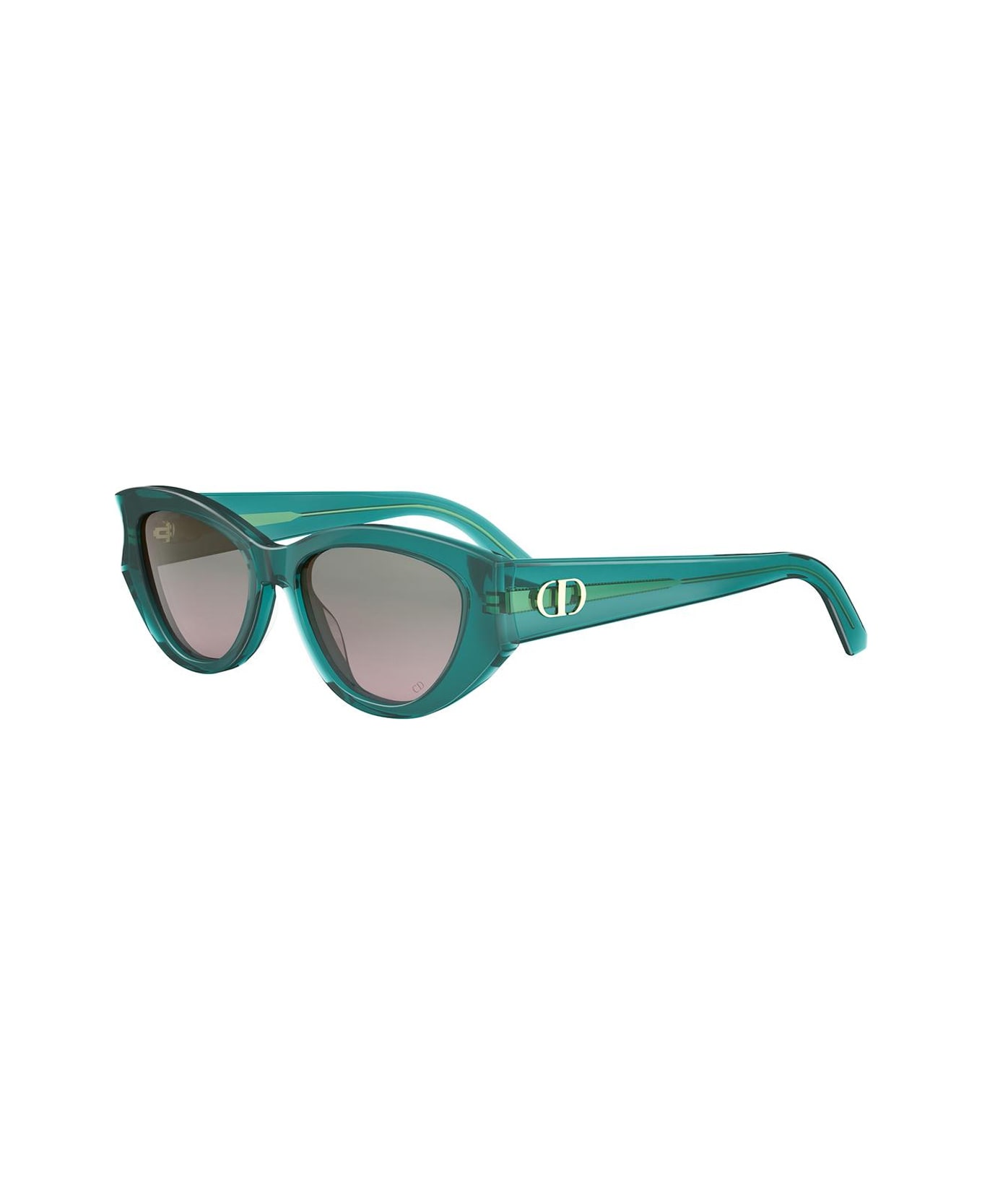 Dior Eyewear Diorglow B1i 71 Al Verde Lucido Sunglasses - Verde