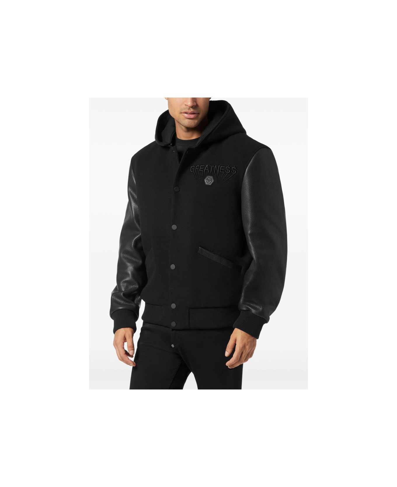 Philipp Plein Outerwear - BLACK