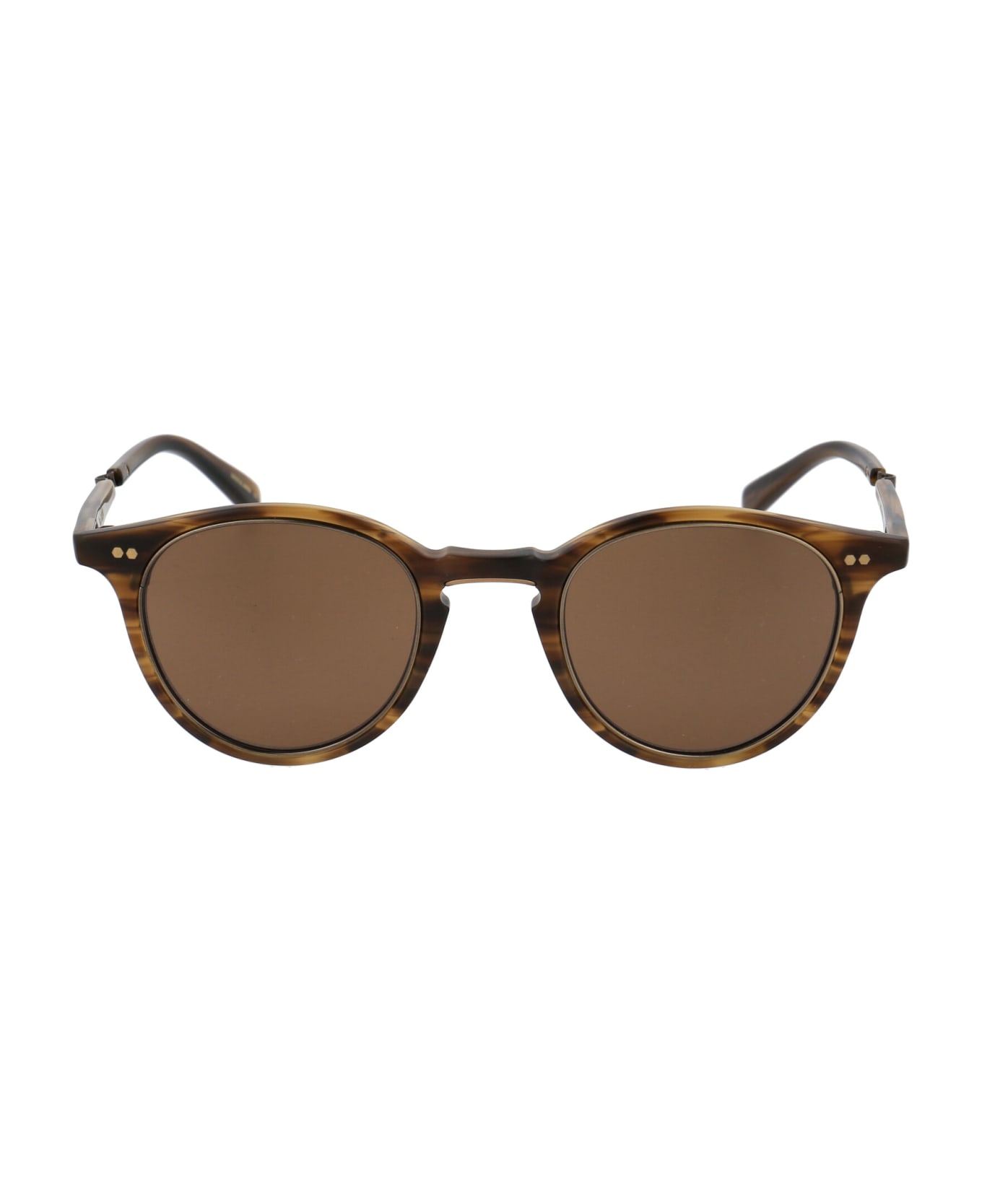 Garrett Leight Marmont S Sunglasses - ANTIQUE GOLD