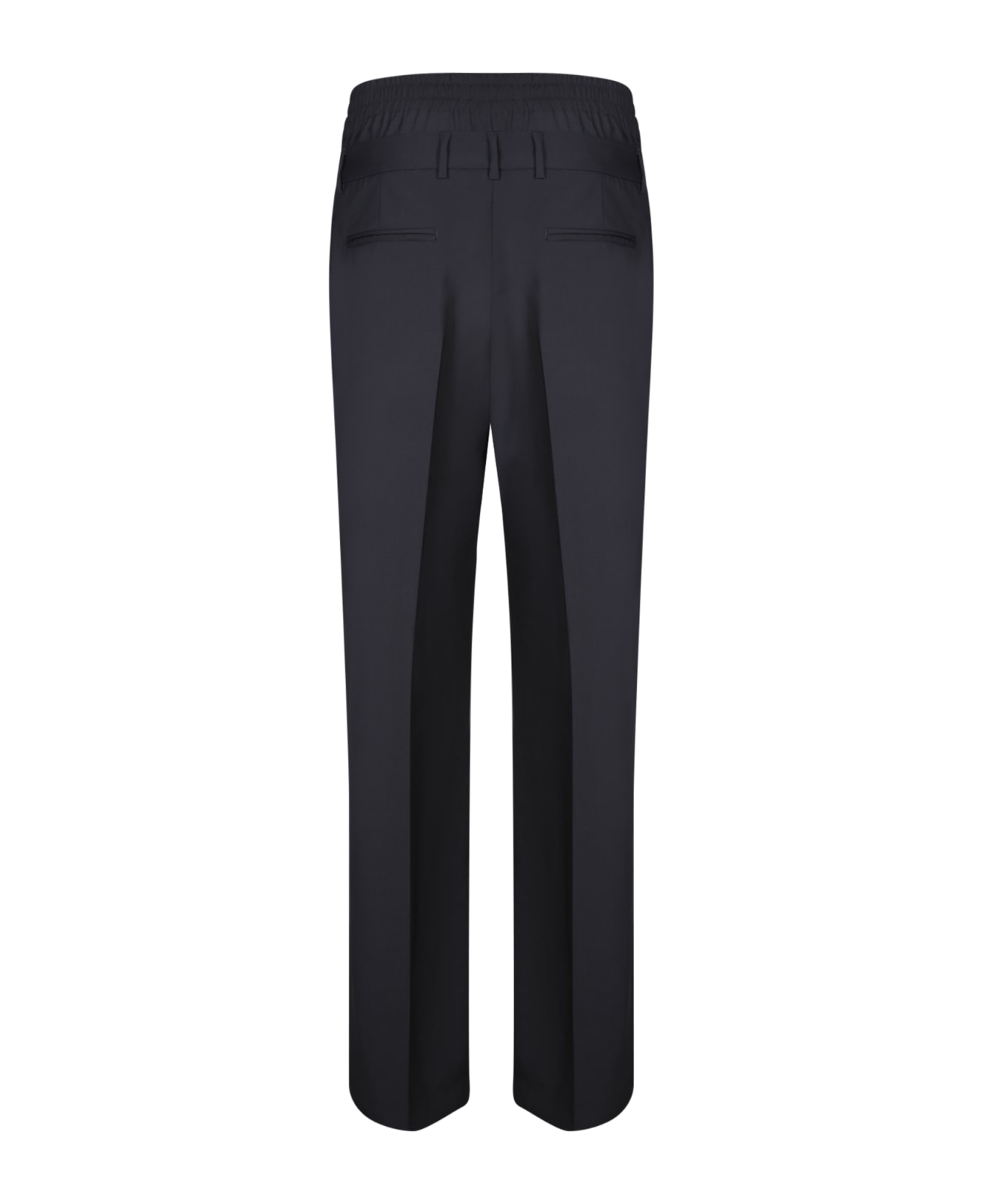 MSGM Wide Fit Grey Trousers - Grey