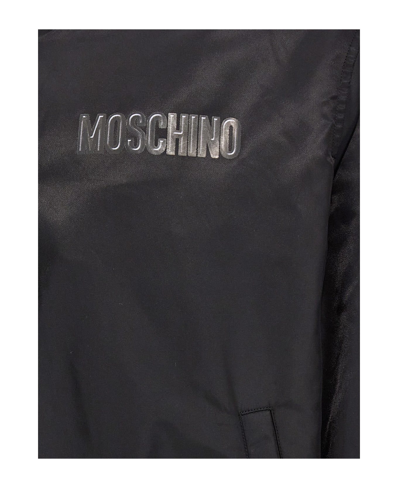 Moschino Teddy Bomber Jacket - Black  