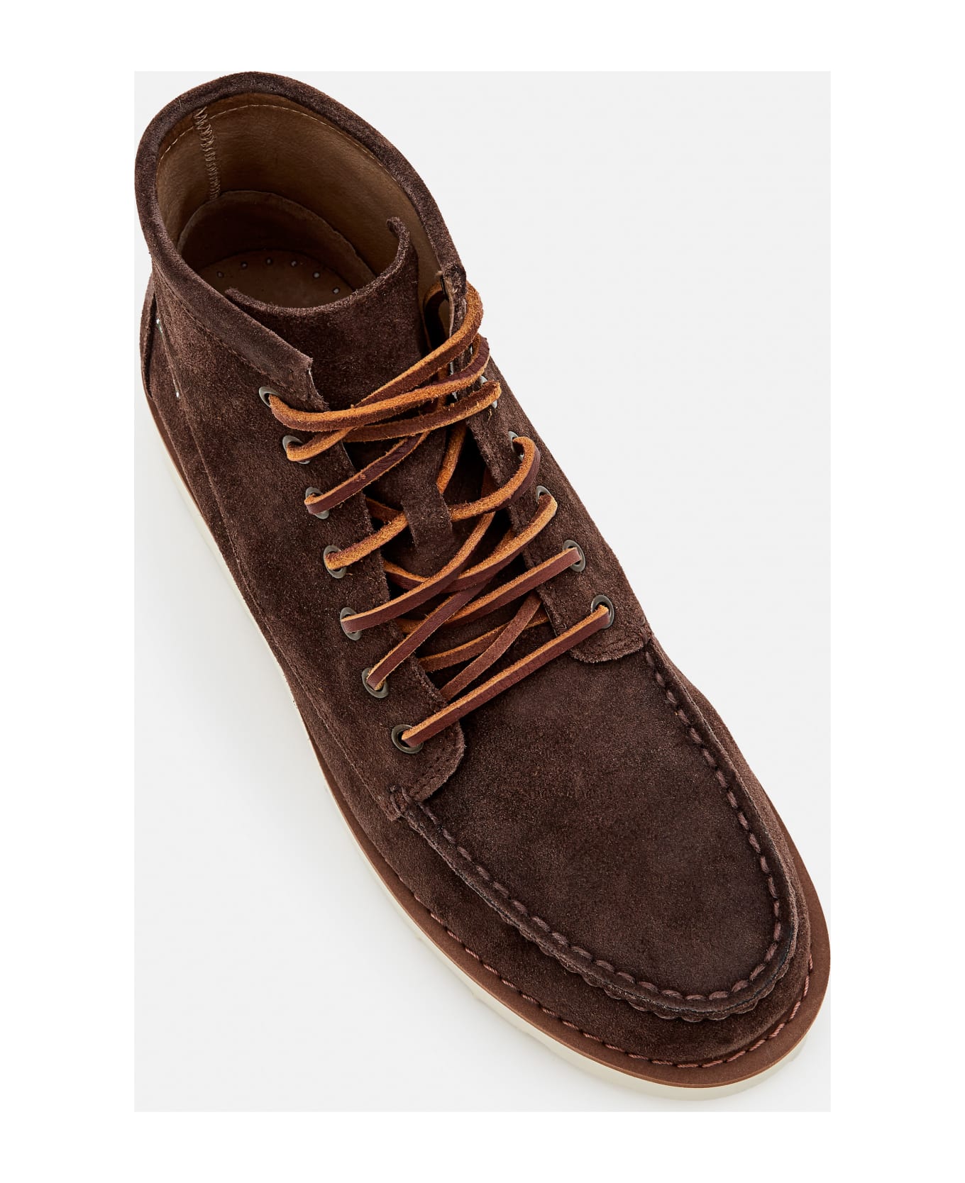 Sebago Tala High Suede Boots - Brown