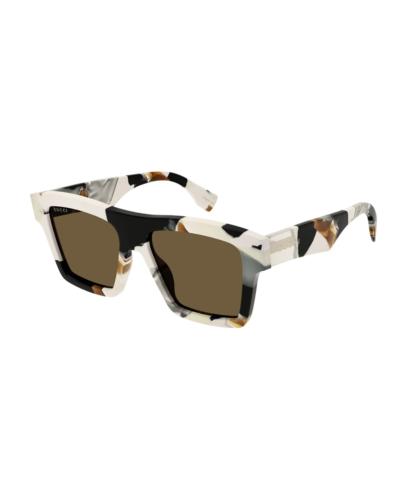 Gucci Eyewear GG1623S Sunglasses - White White Brown