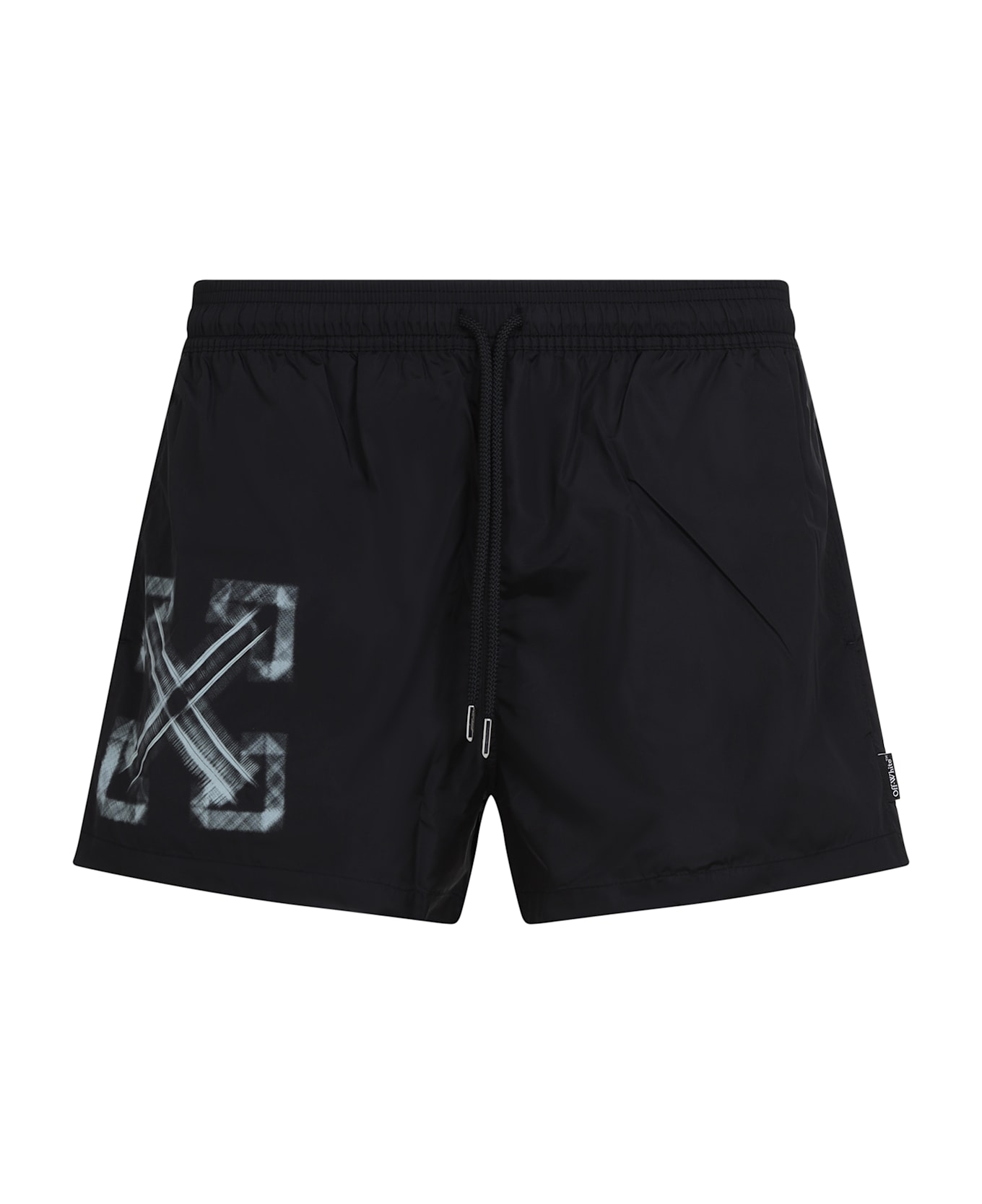 Off-White Vibe Arrow Swimshorts - Black Aqua