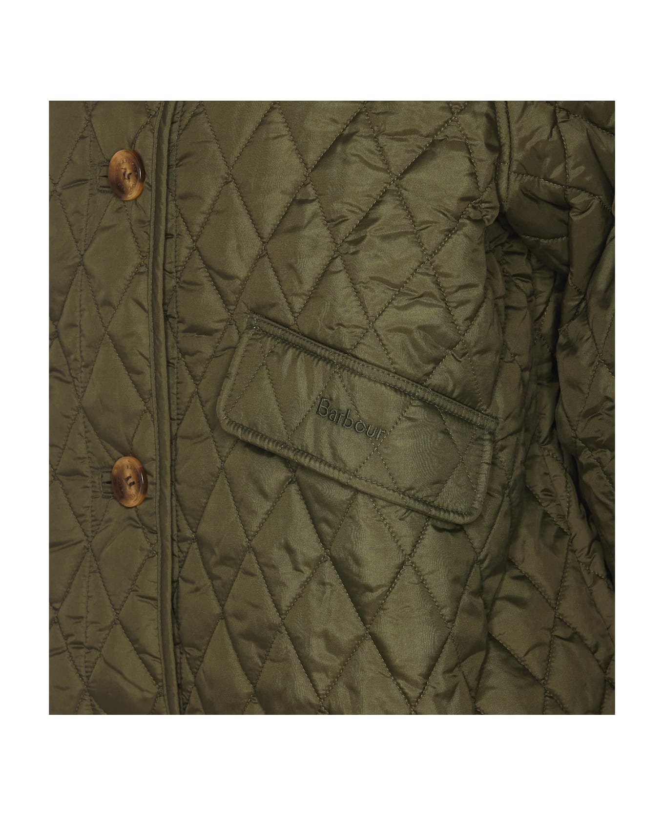 Barbour Jamie Quilted X Alexa Jacket - Green