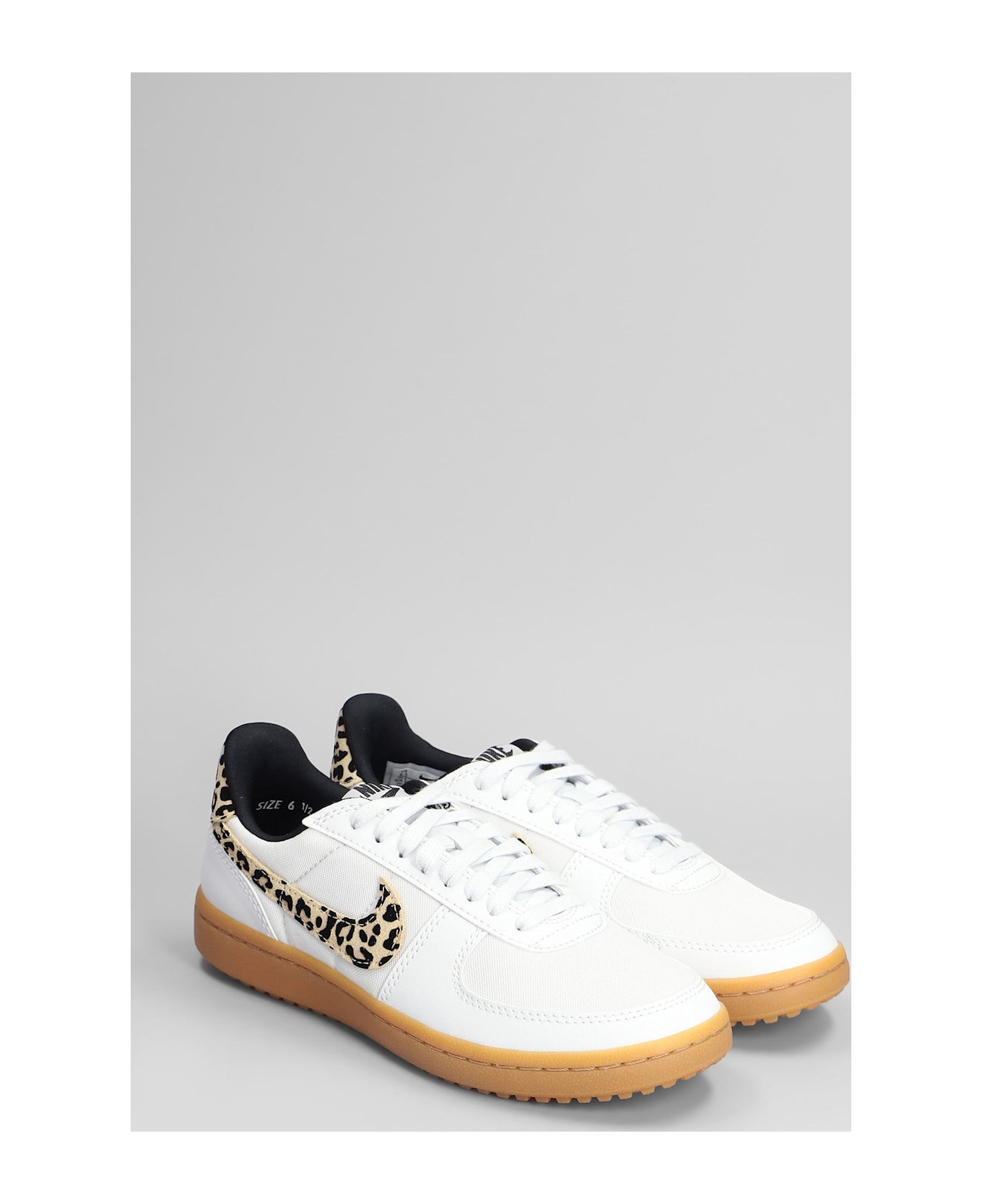 Nike Field General Se Sneakers In White Leather And Fabric - white