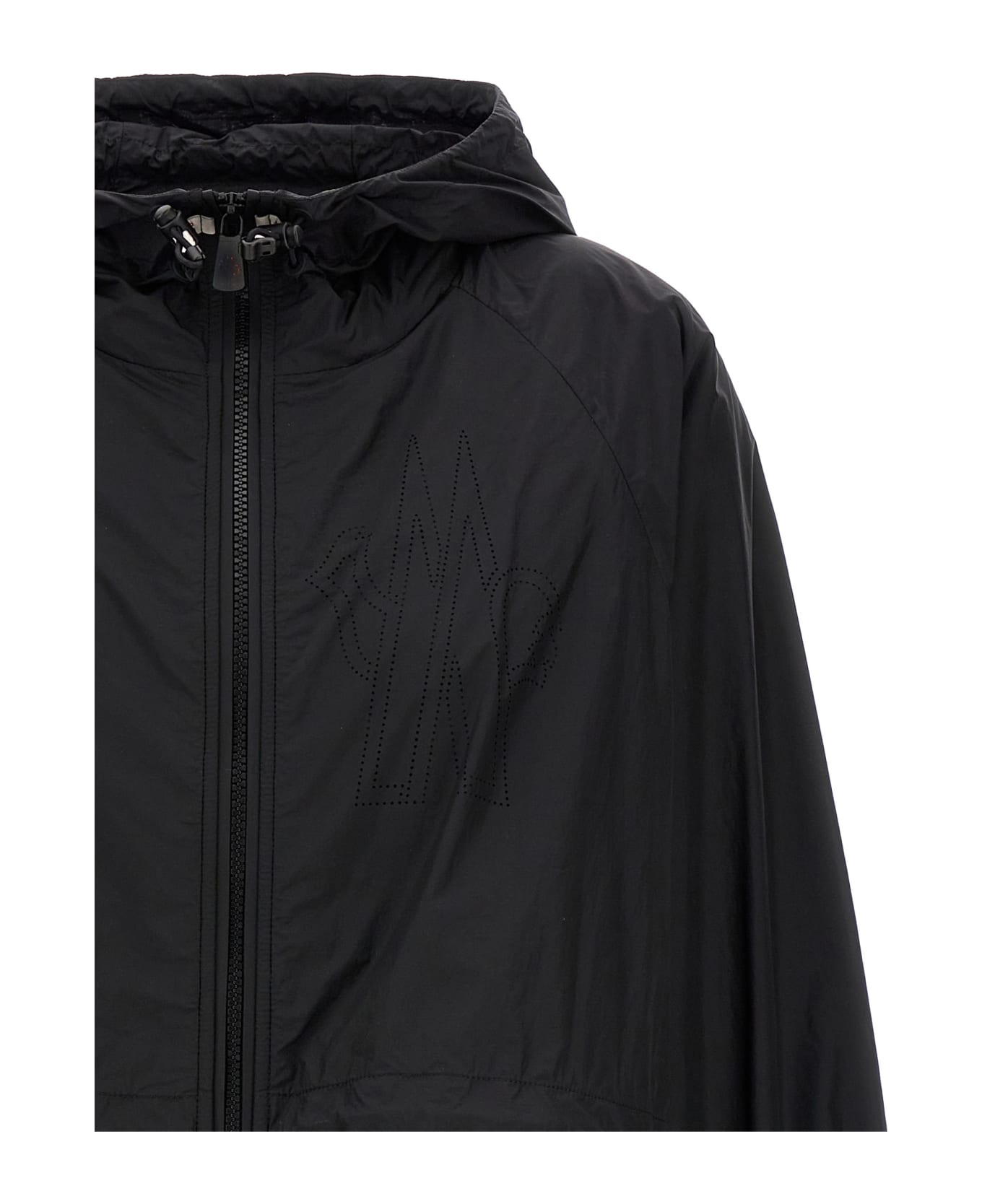 Moncler Grenoble Overshirt Insert Hoodie - Black   ジャケット