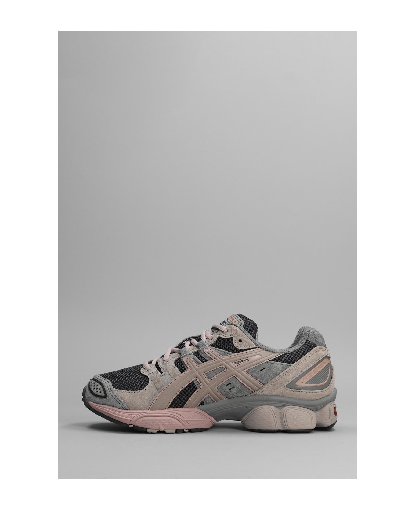 Asics Gel-nimbus 9 Sneakers In Beige Synthetic Fibers - beige