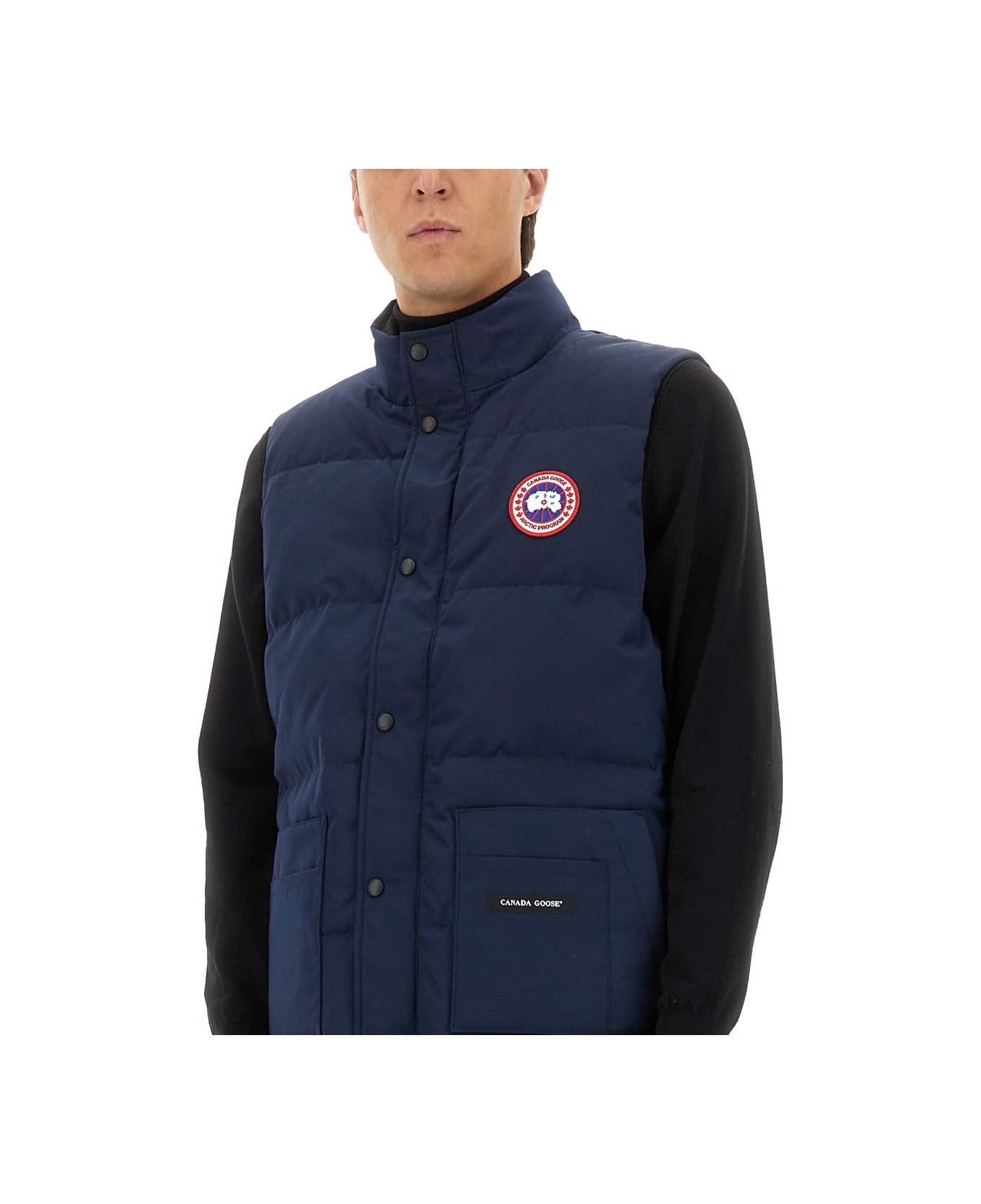 Canada Goose "freestyle Crew" Vest - BLUE