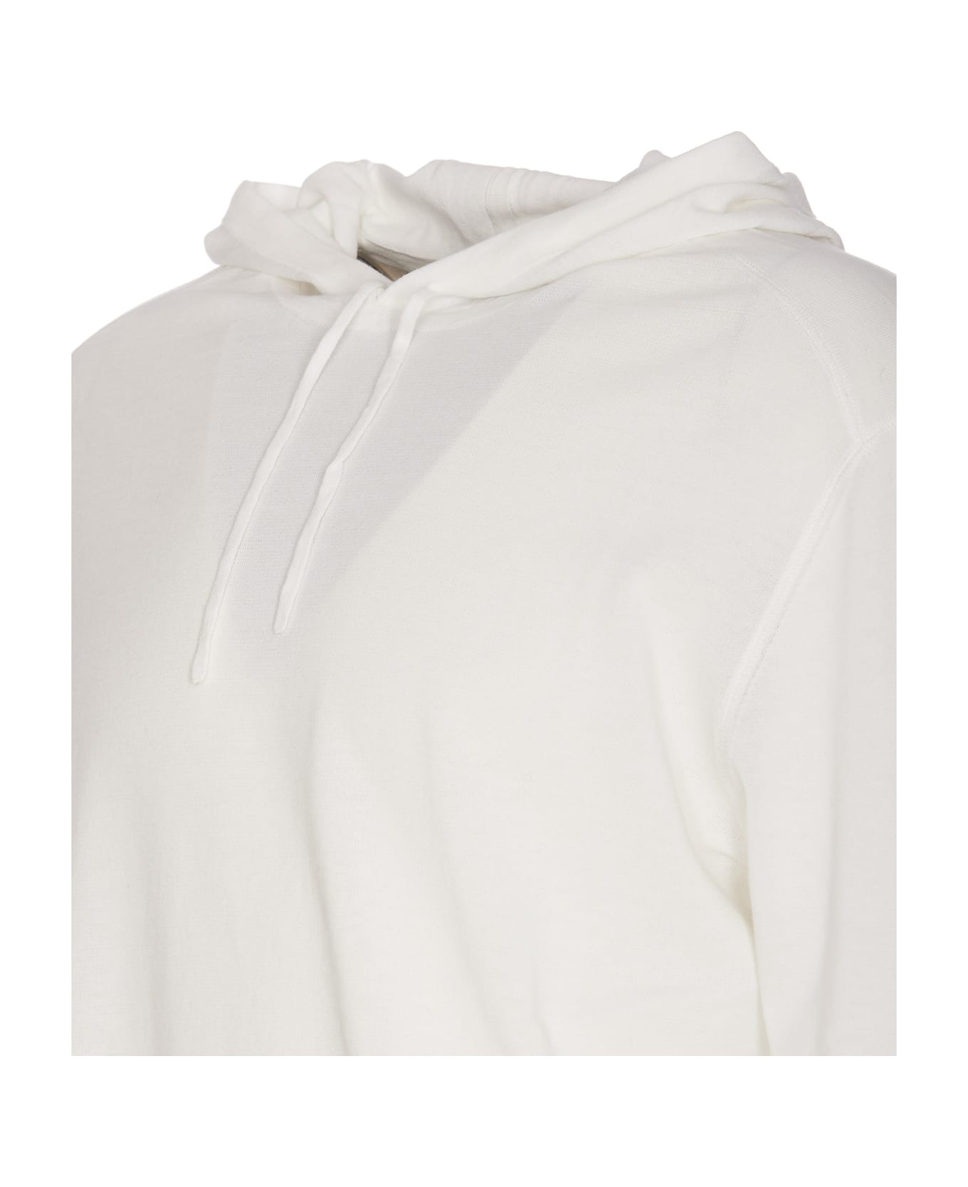 Hosio Cappuccio Hoodie - White