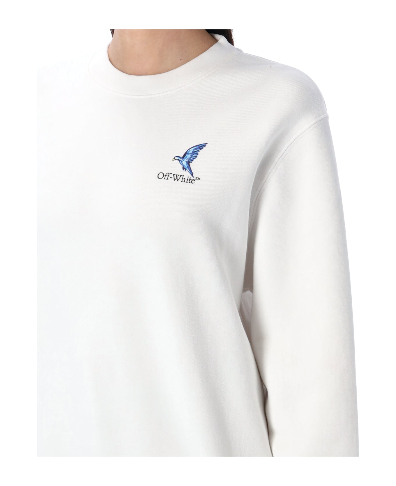 Off-White Fresco Arrow Sweatshirt - WHITE