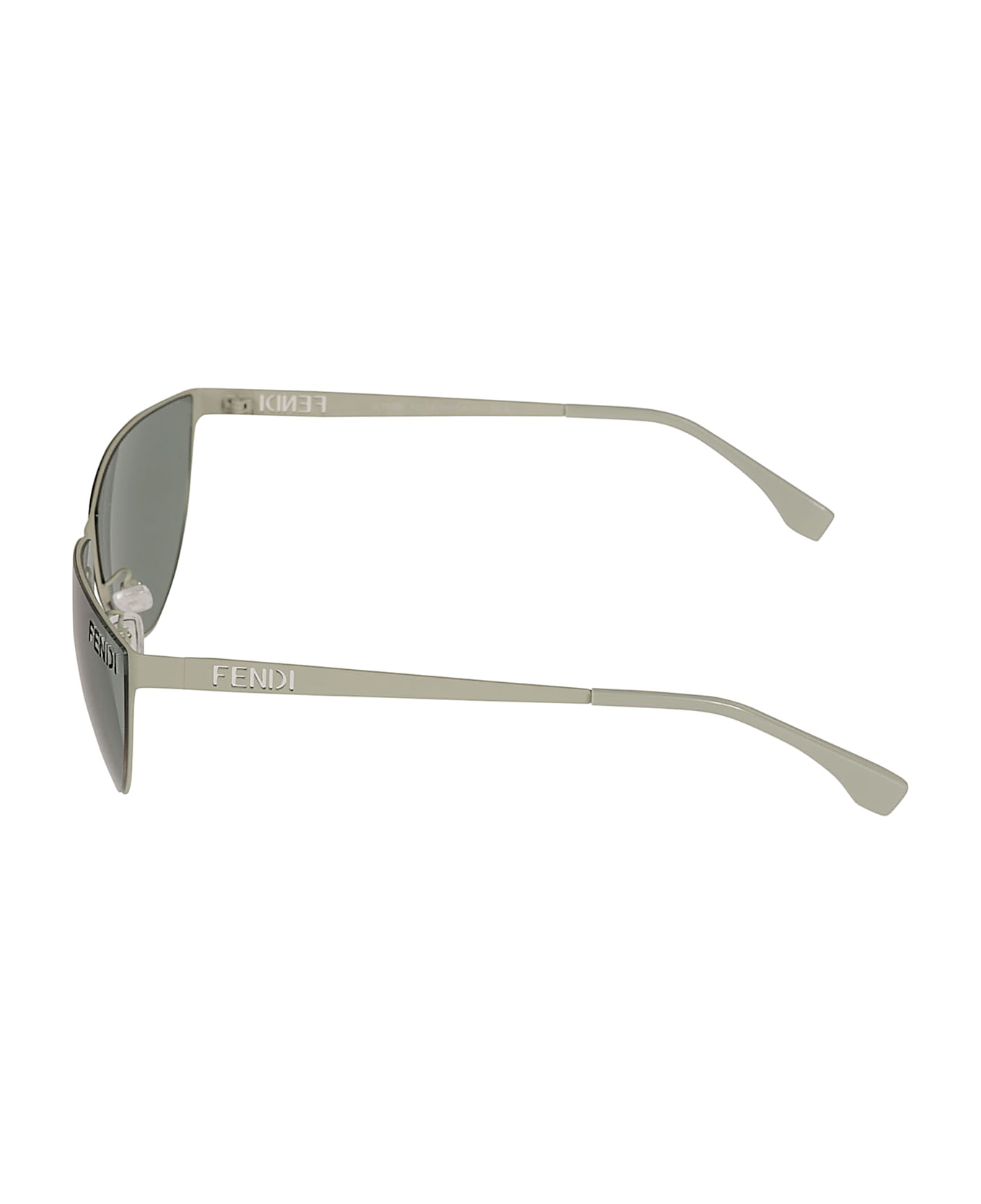 Fendi Cat-eye Logo Detail Sunglasses - 20A - Grey