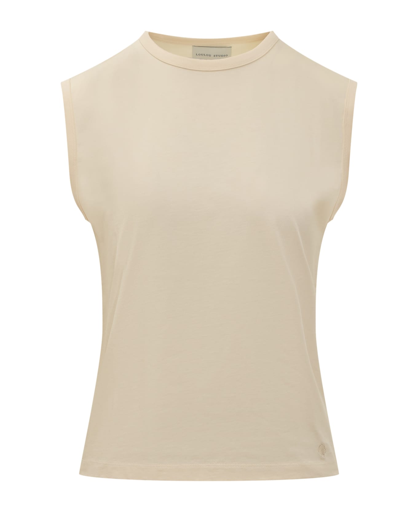 Loulou Studio Top - RICE IVORY