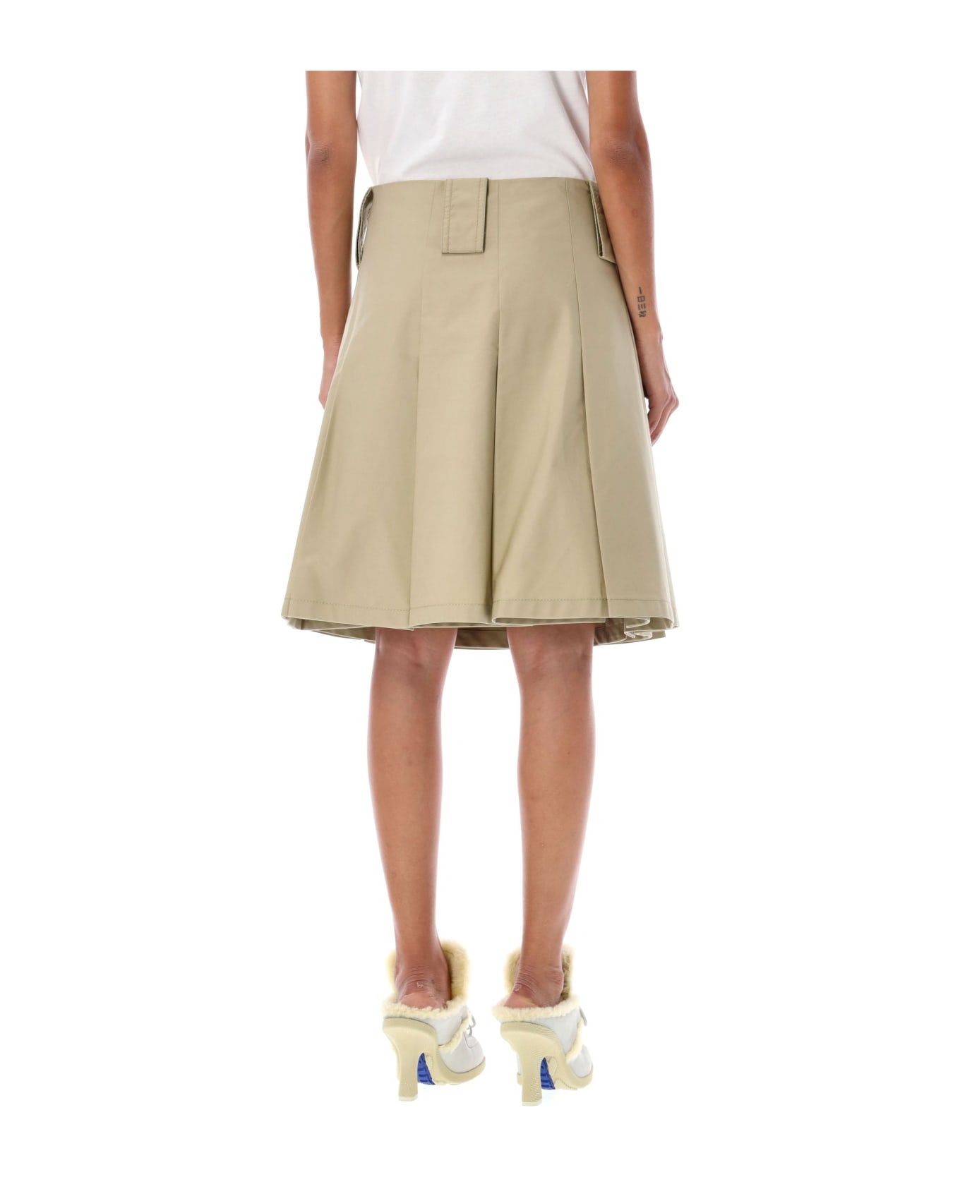 Burberry London Pleated Skirt - HUNTER
