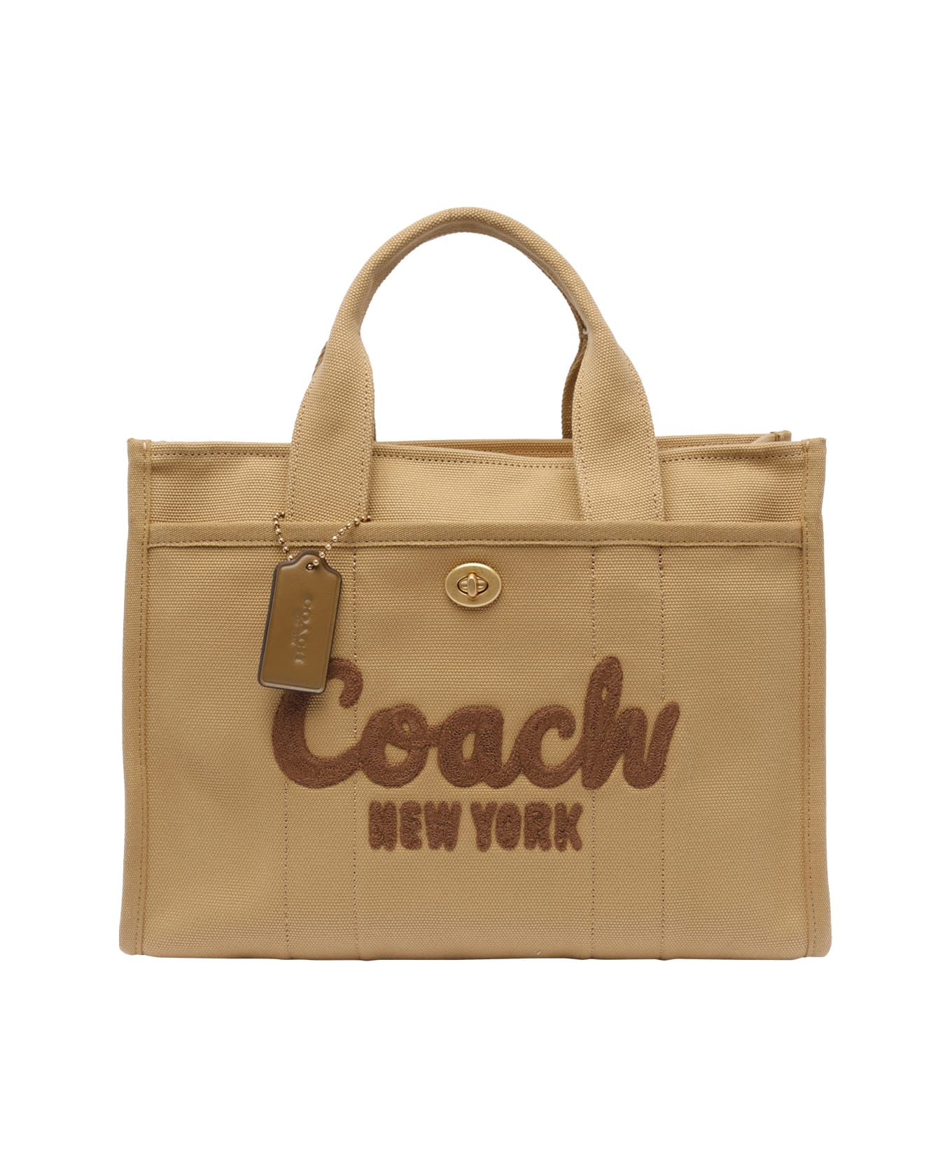 Coach Cargo Tote Bag - BROWN