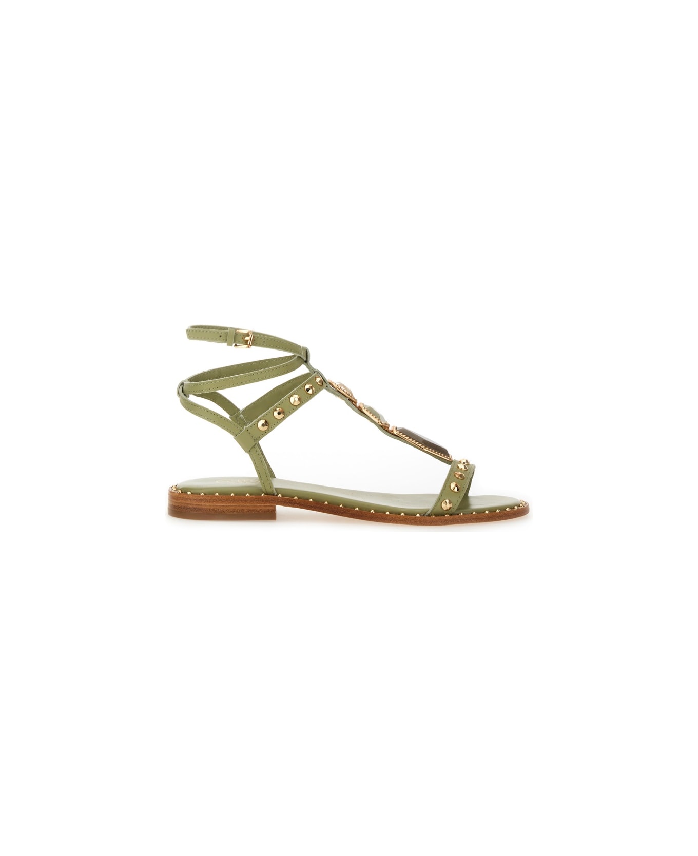 Ash Sandal "penny" - GREEN