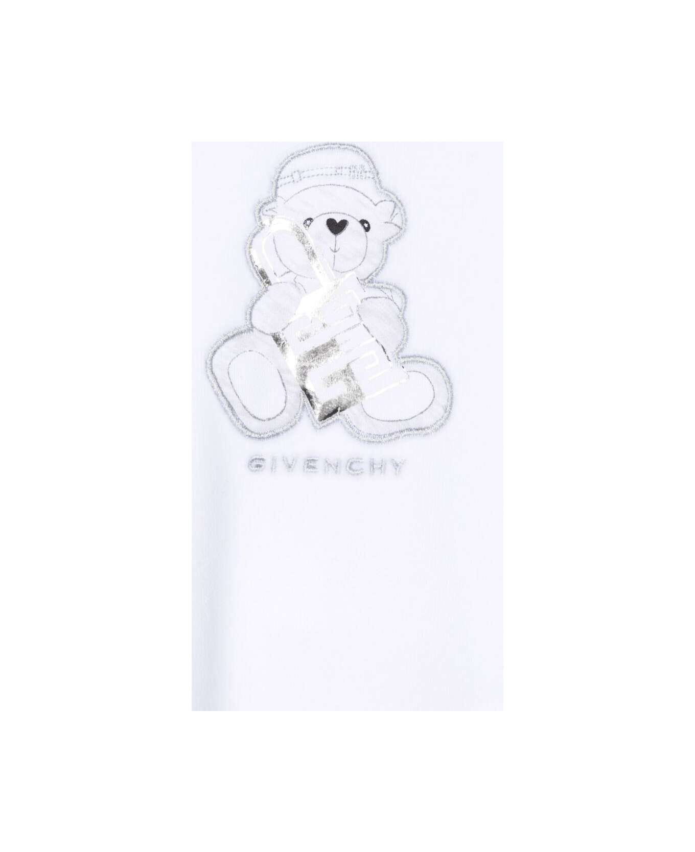 Givenchy Set Peluches, Clutch And Suit - White