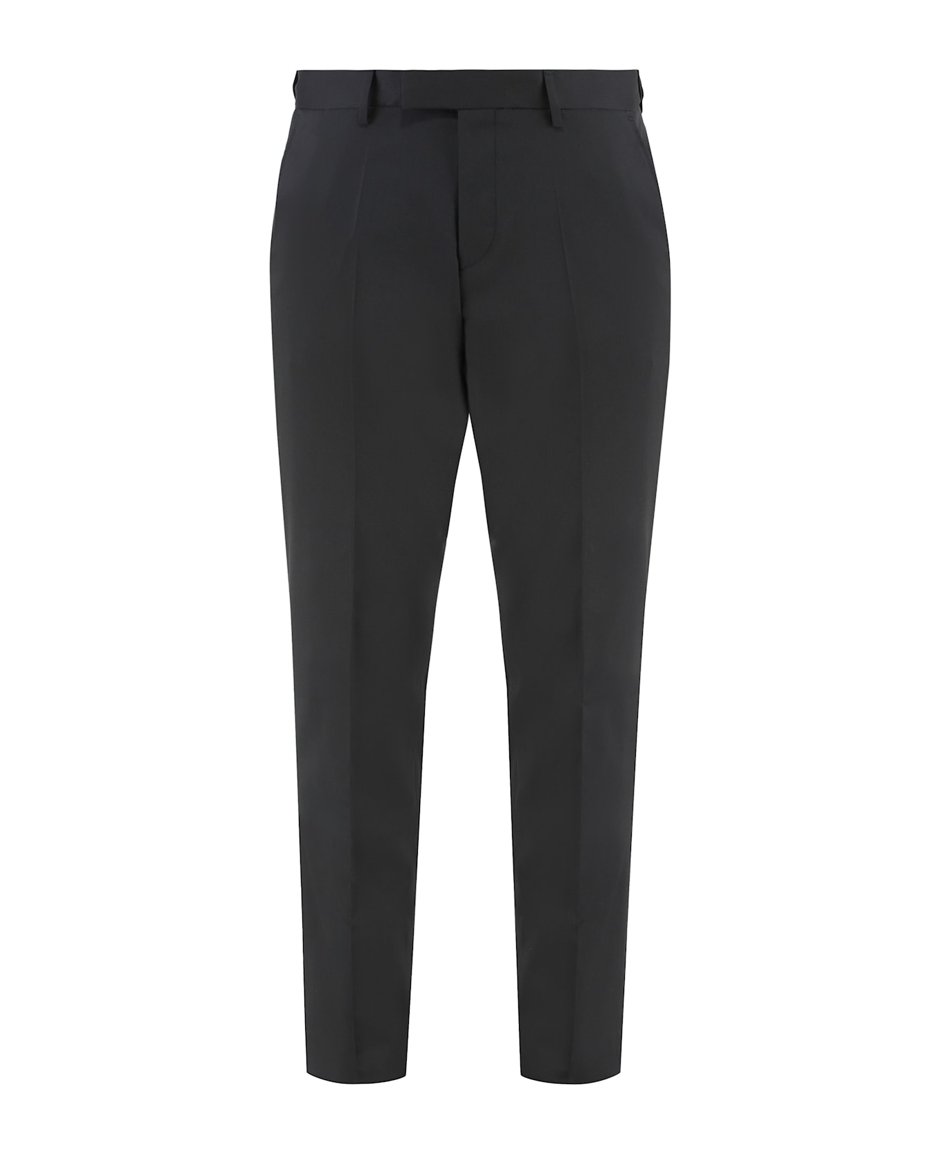 Hugo Boss Wool Blend Trousers - black