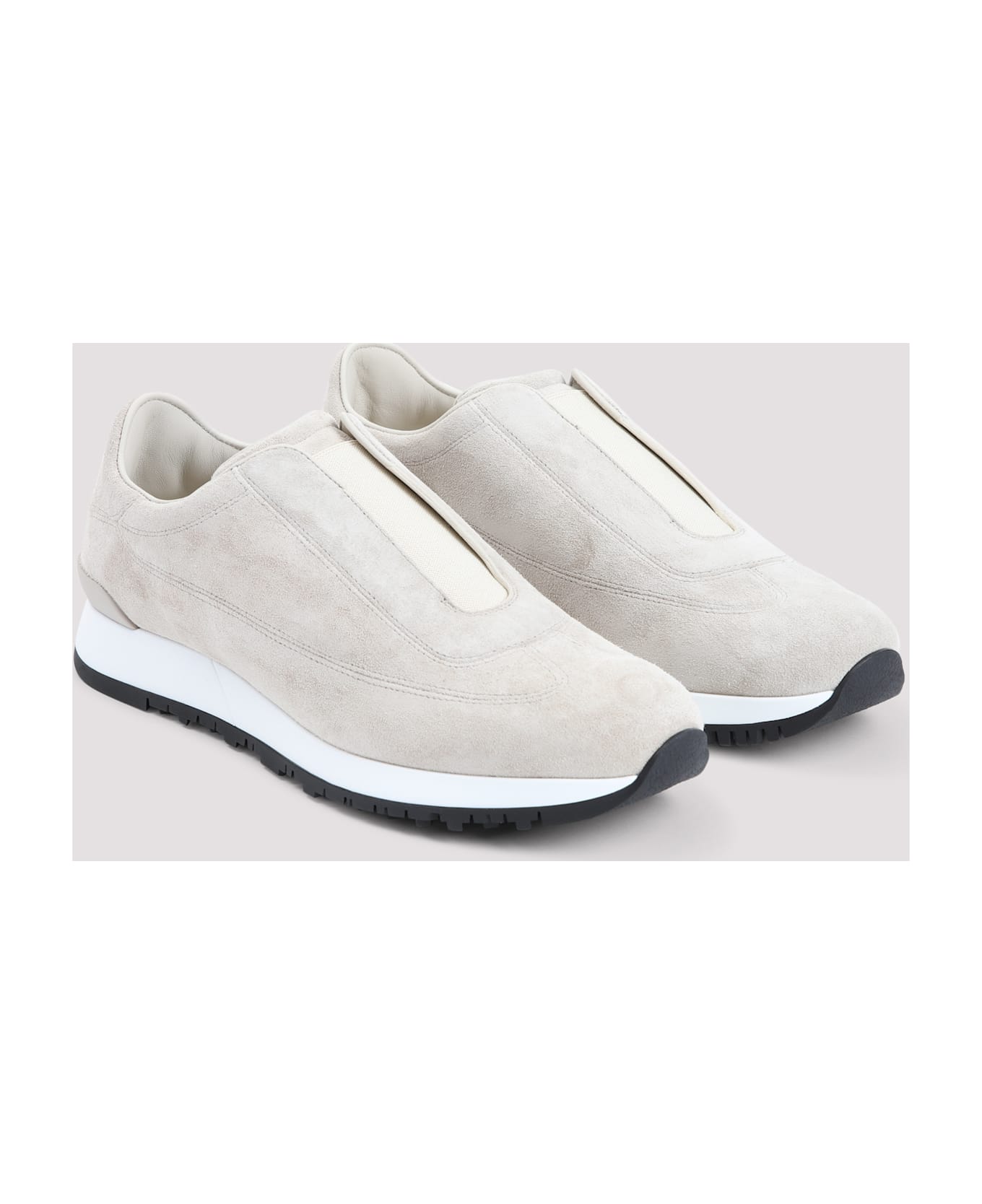 John Lobb Lift Suede Foundry Loafers - J Sand