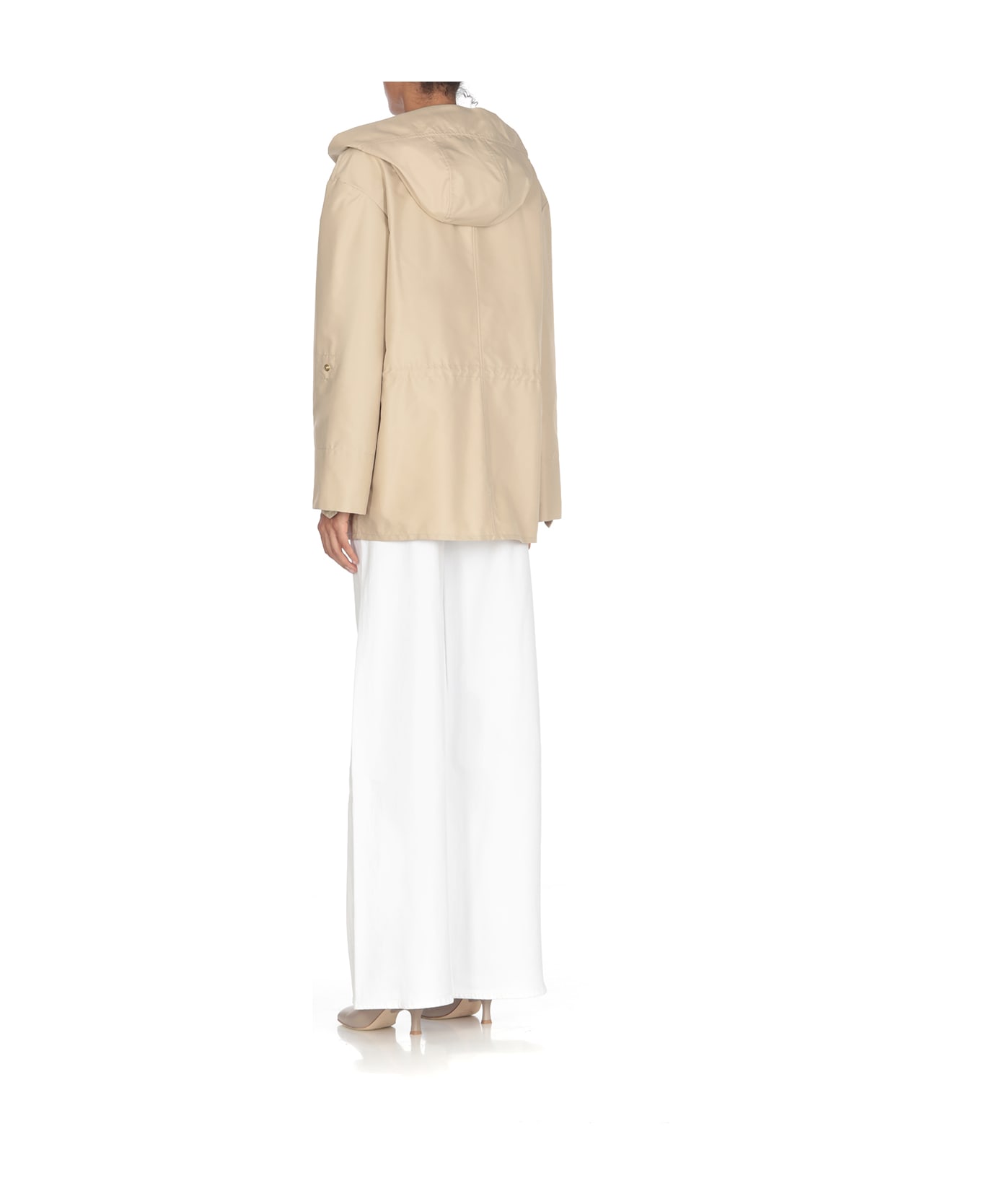 Fay Parka With Hood - Beige