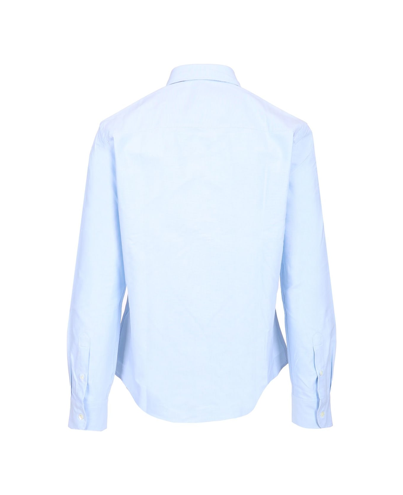 Ami Alexandre Mattiussi Blue Cotton Button-down 
ami De Coeur
 Shirt - BLUE