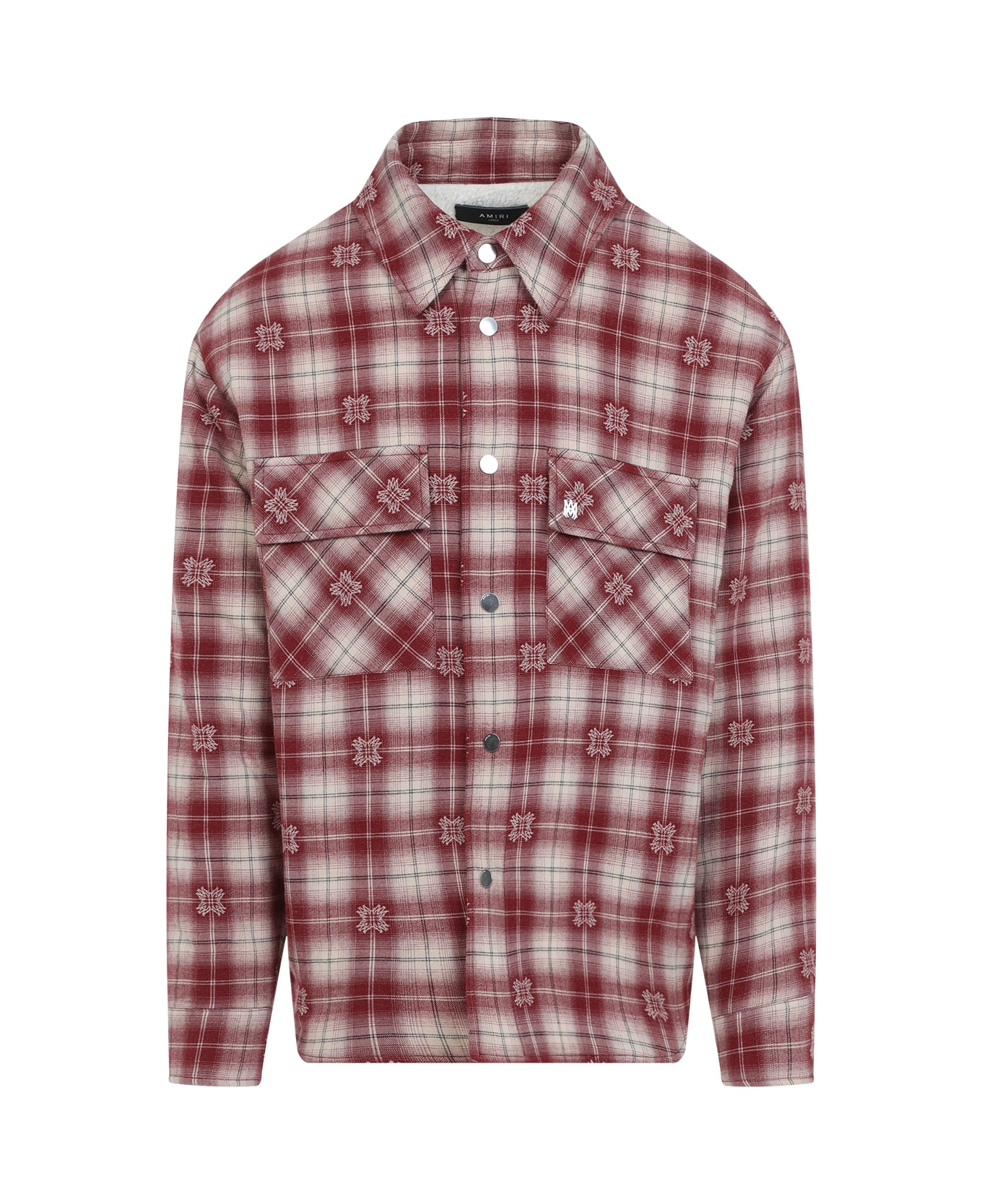 AMIRI Padded Overshirt - Deep Red