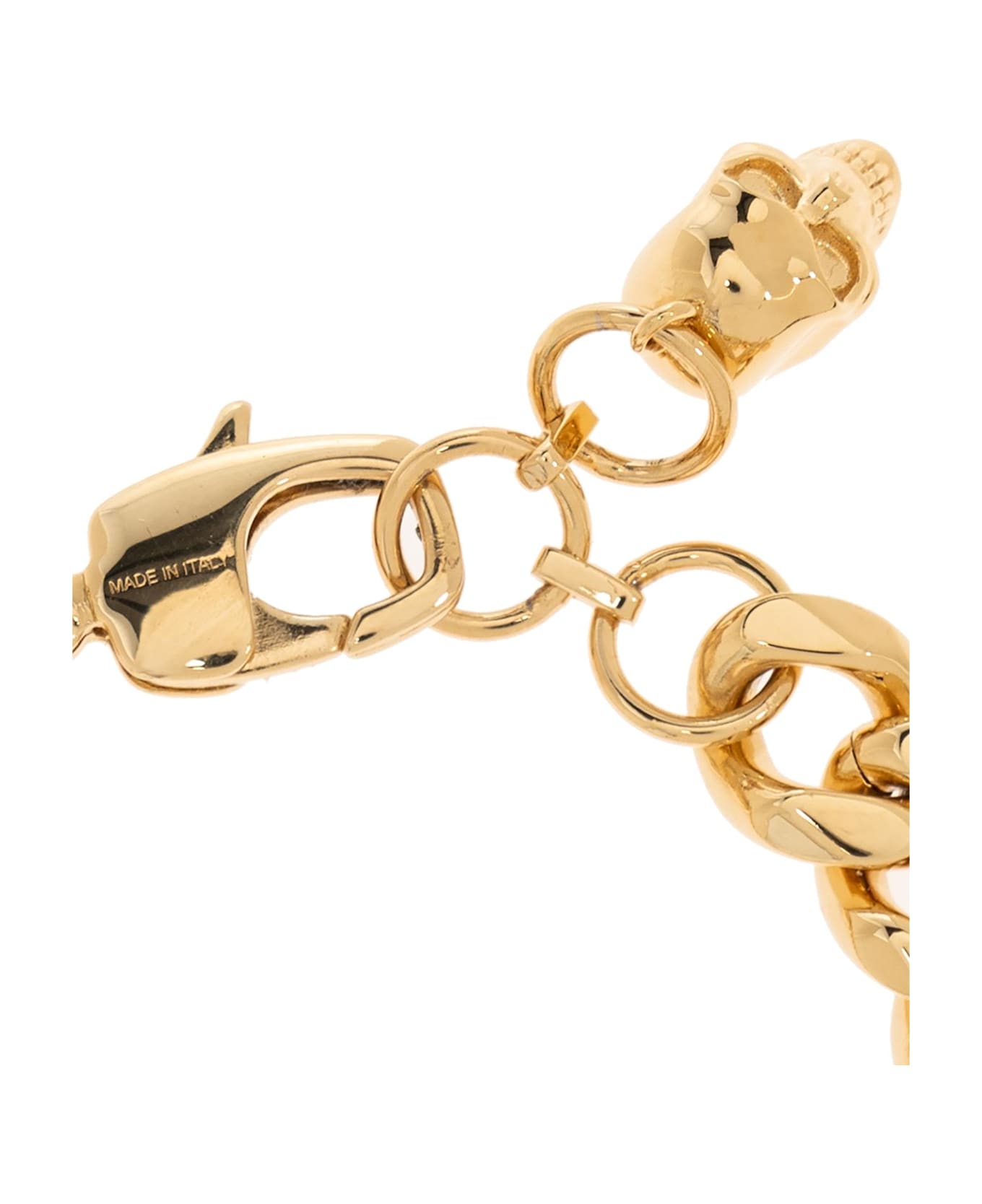 Alexander McQueen Brass Bracelet - Golden