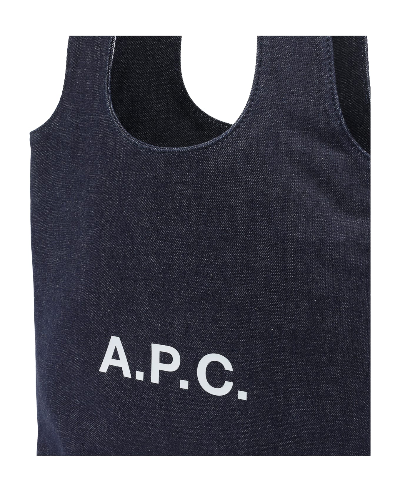 A.P.C. Small Nino Tote Bag - Blue