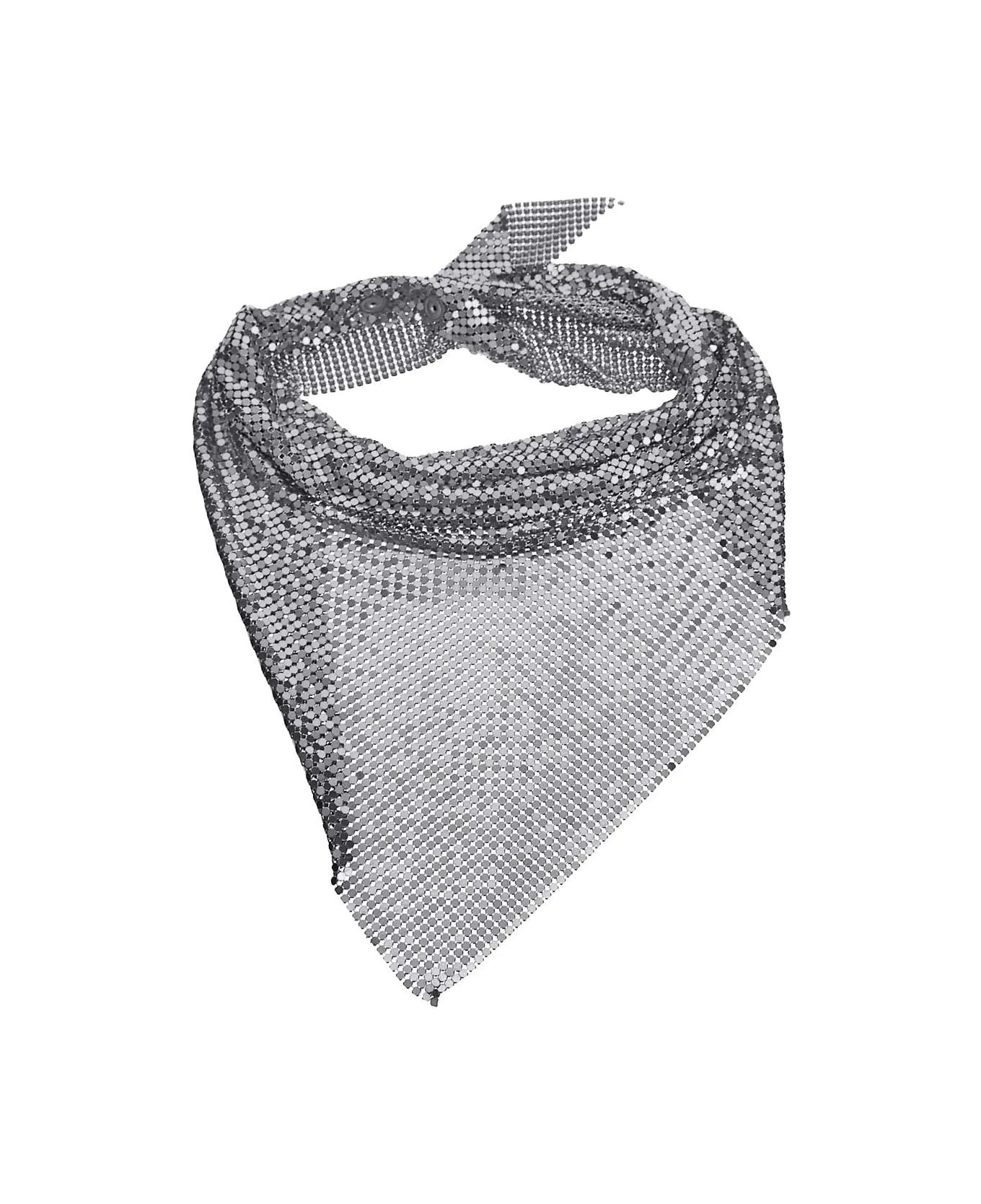 Paco Rabanne Pixel Scarf - ARGENTO