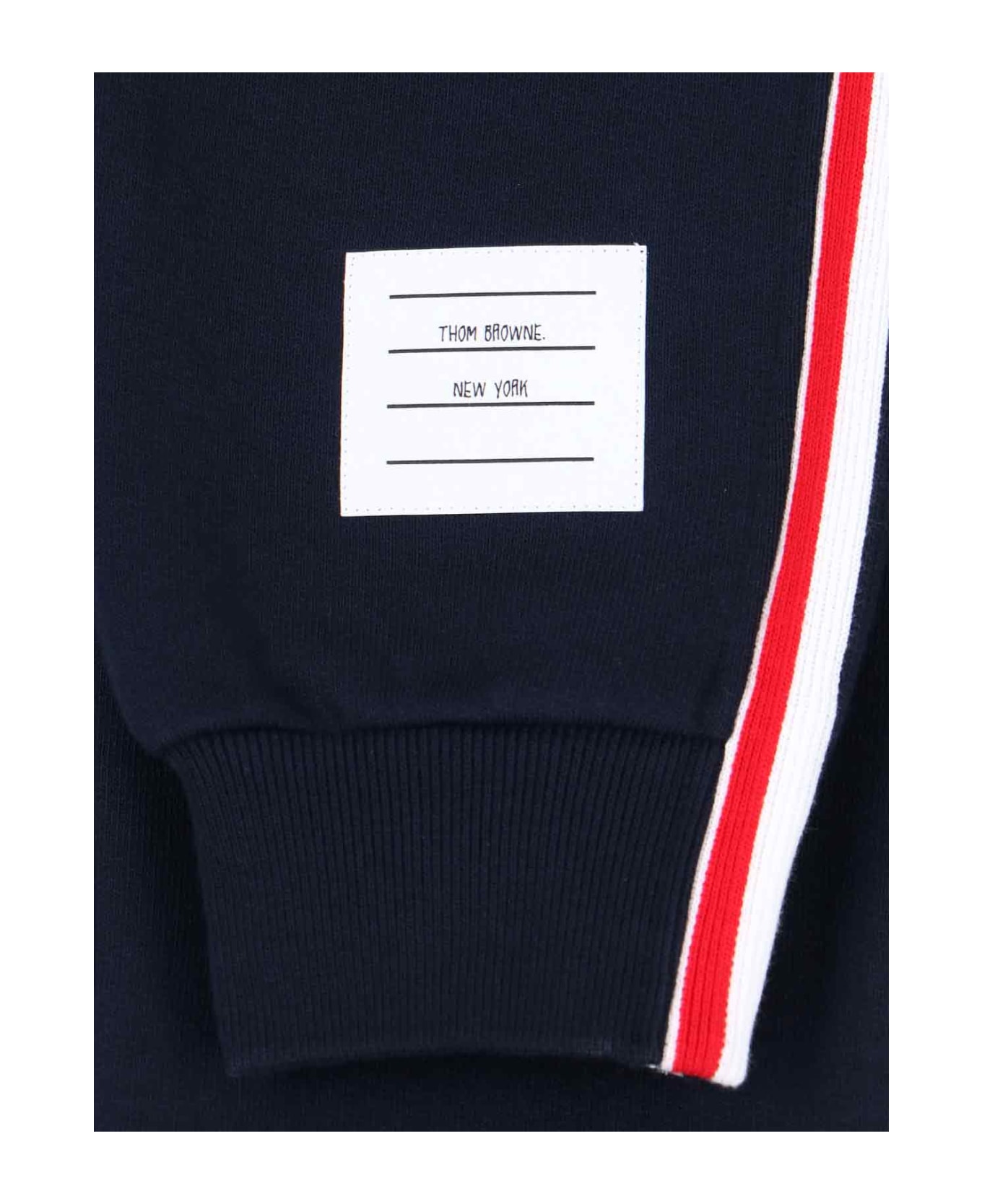 Thom Browne Cotton Jersey Trousers - Blue スウェットパンツ